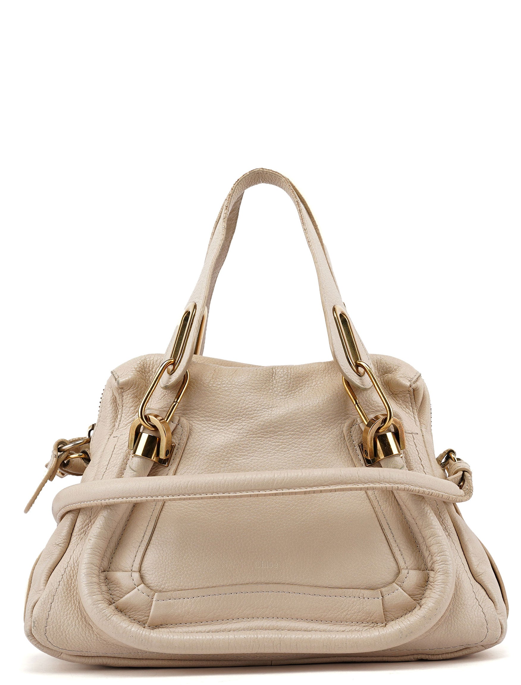 Off-White Leather Paraty 2-Way Shoulder Bag