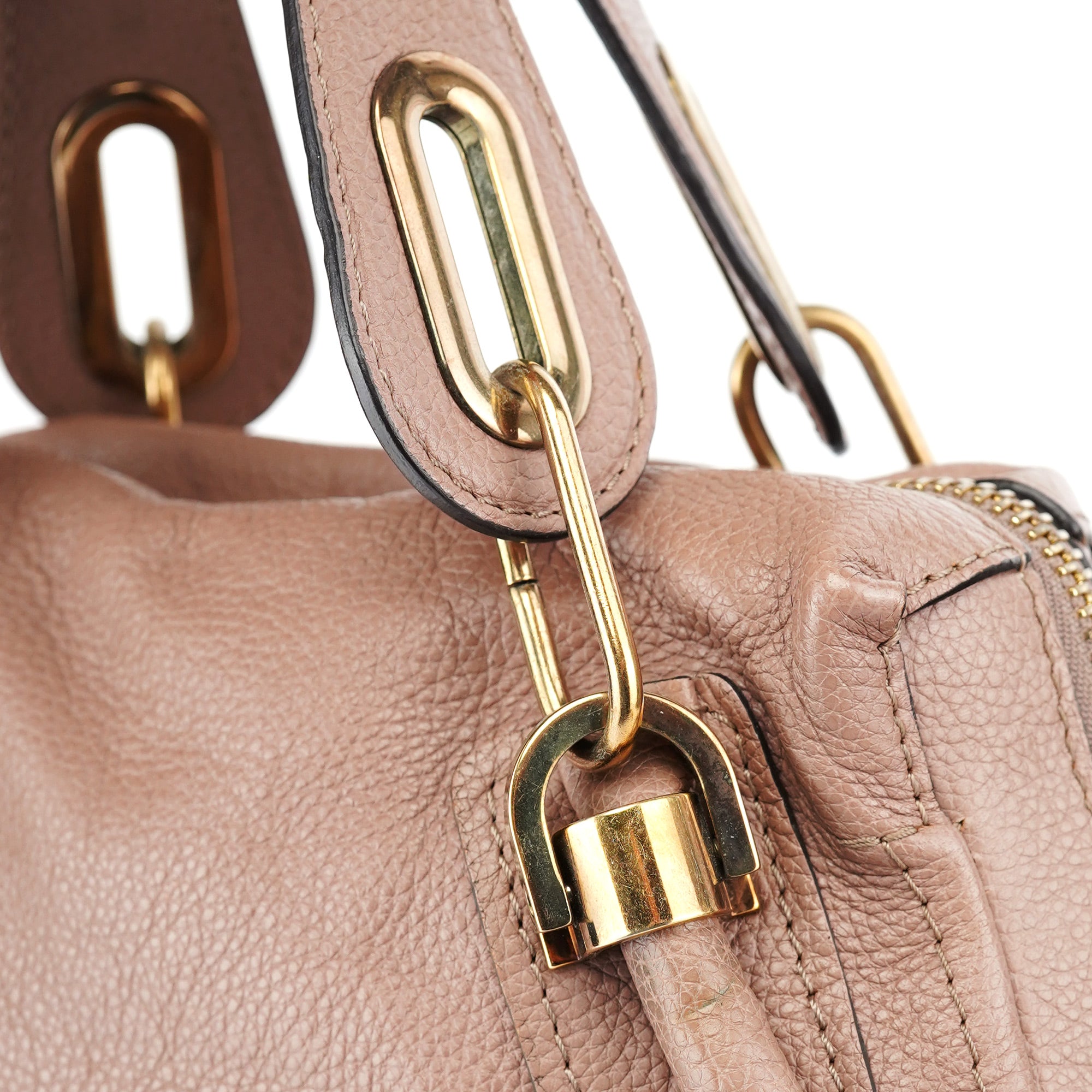 Old Rose Leather Paraty 2-Way Shoulder Bag