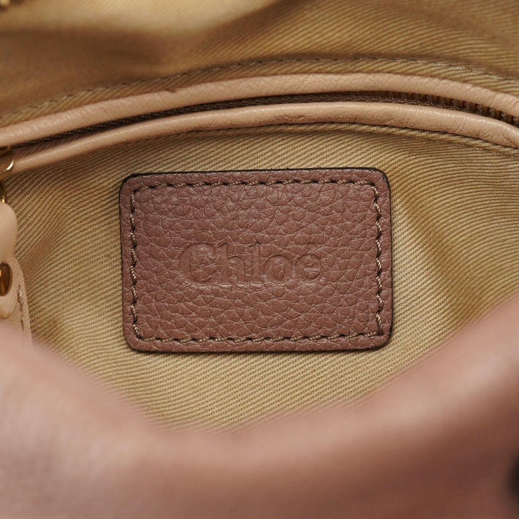 Old Rose Leather Paraty 2-Way Shoulder Bag