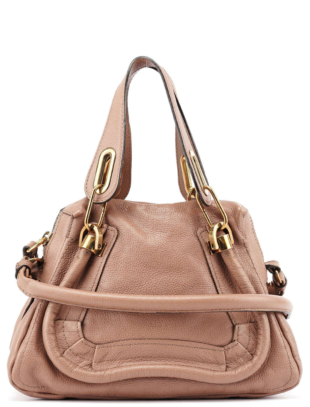 Old Rose Leather Paraty 2-Way Shoulder Bag