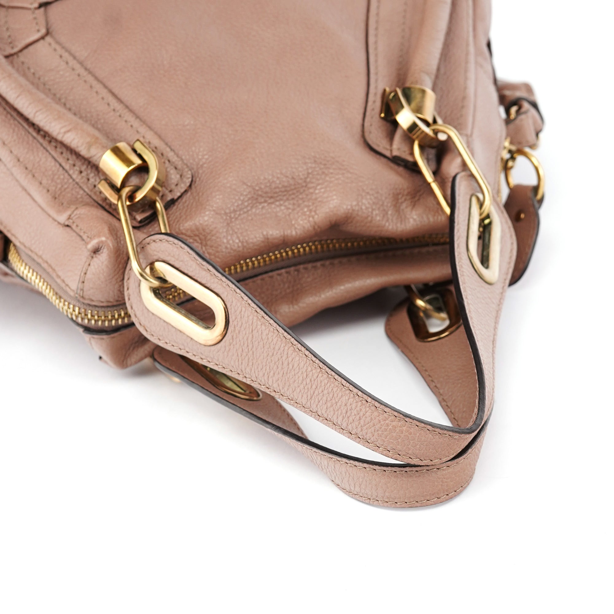 Old Rose Leather Paraty 2-Way Shoulder Bag