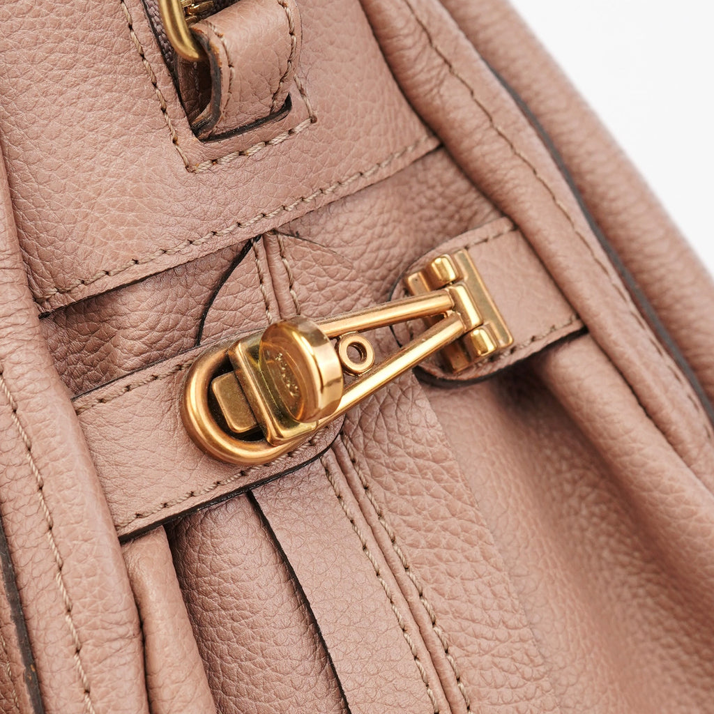 Old Rose Leather Paraty 2-Way Shoulder Bag