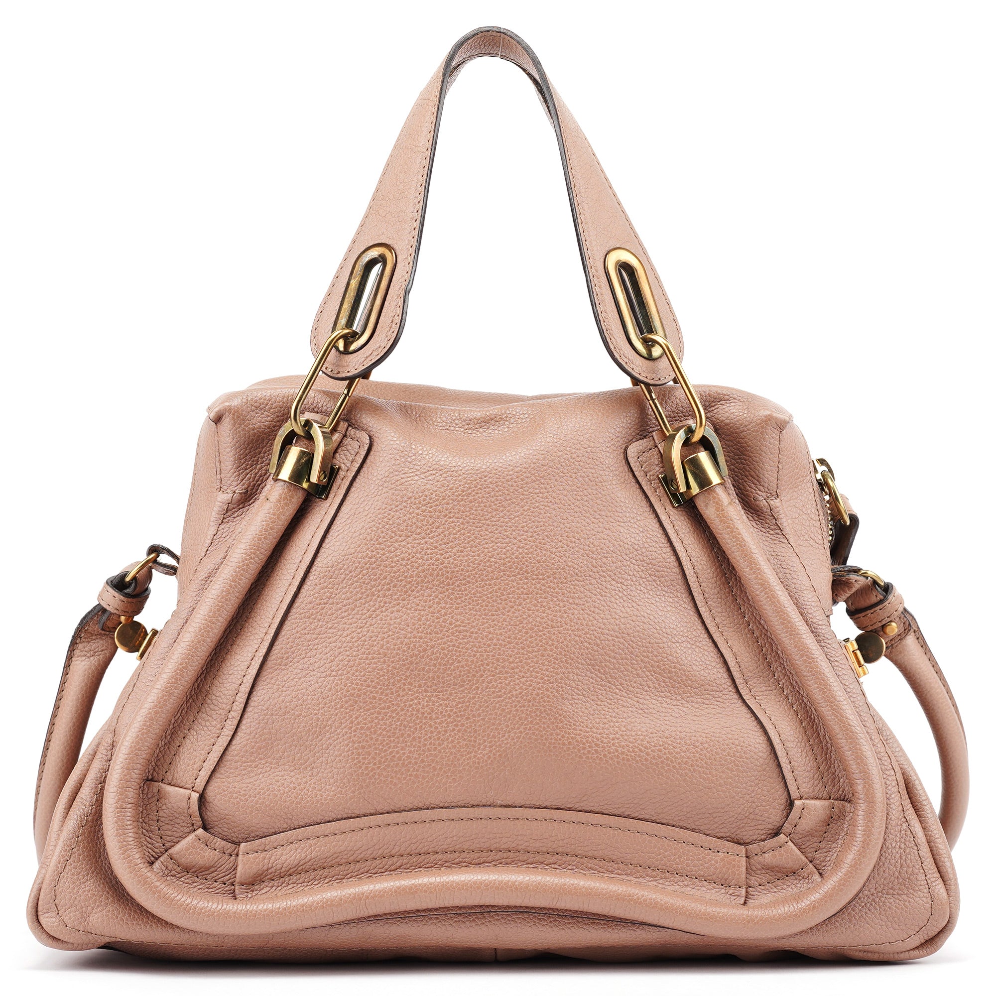 Old Rose Leather Paraty 2-Way Shoulder Bag