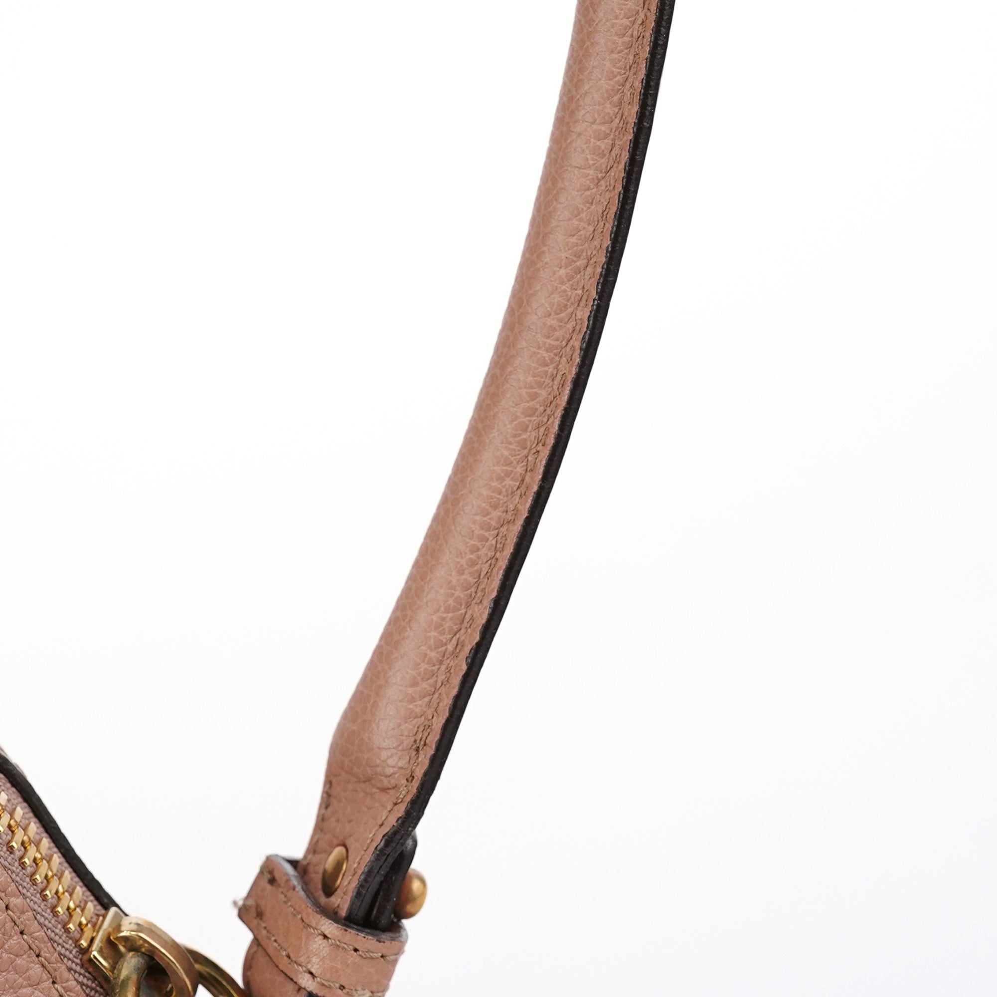 Old Rose Leather Paraty 2-Way Shoulder Bag