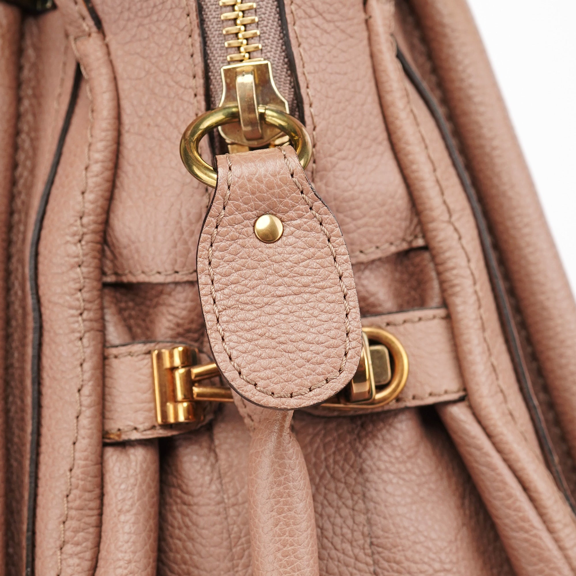 Old Rose Leather Paraty 2-Way Shoulder Bag