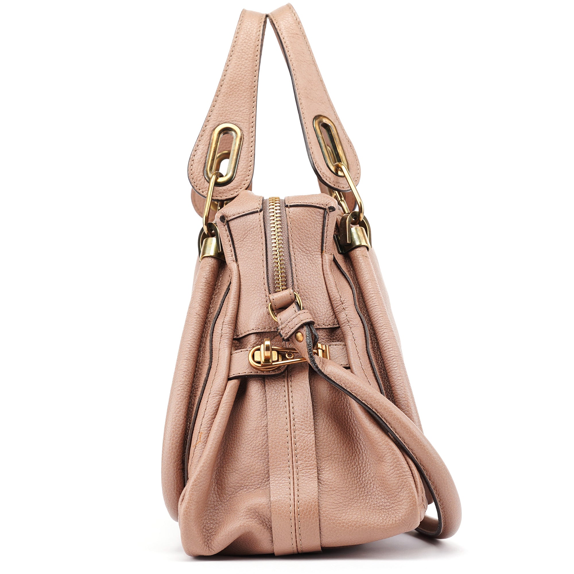 Old Rose Leather Paraty 2-Way Shoulder Bag
