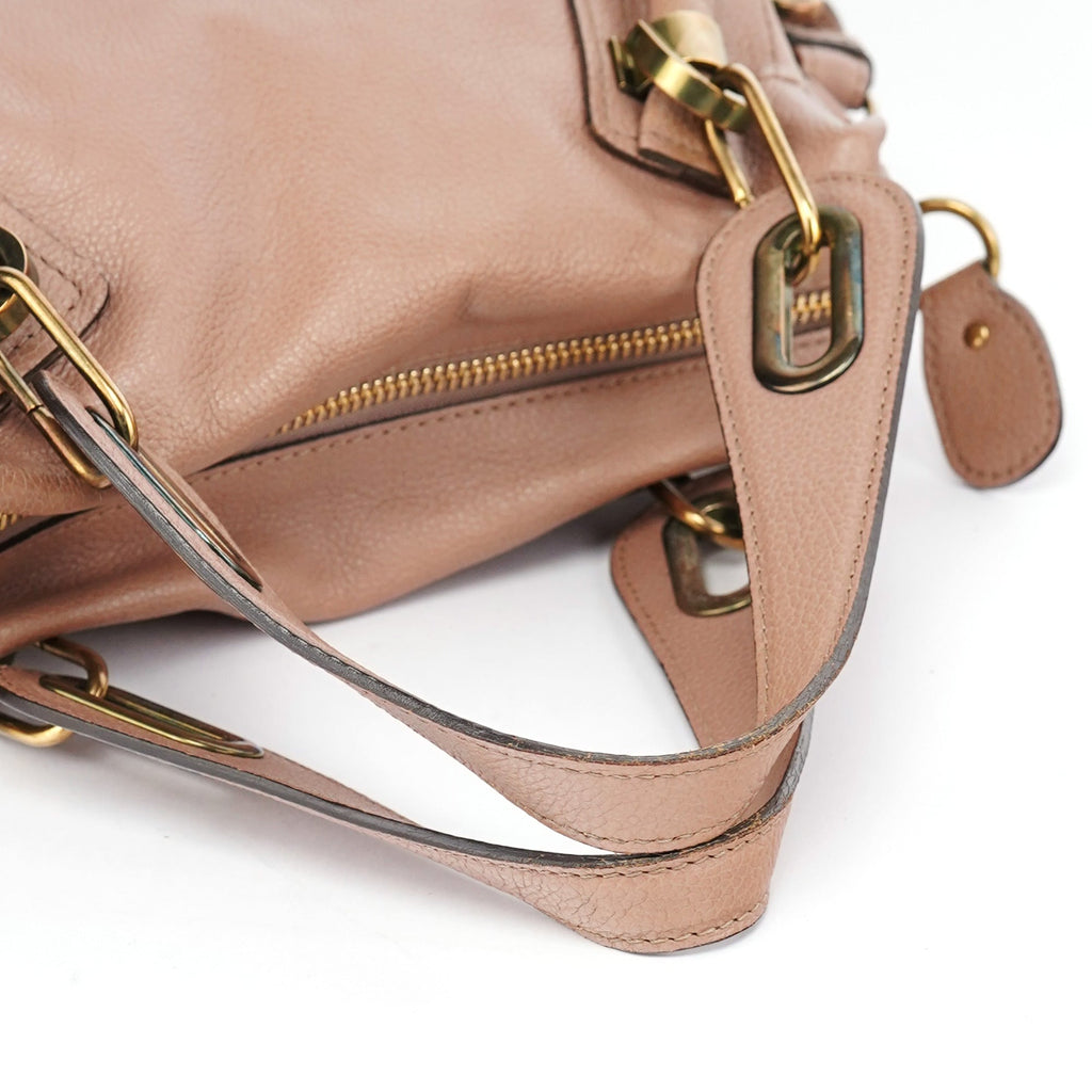 Old Rose Leather Paraty 2-Way Shoulder Bag