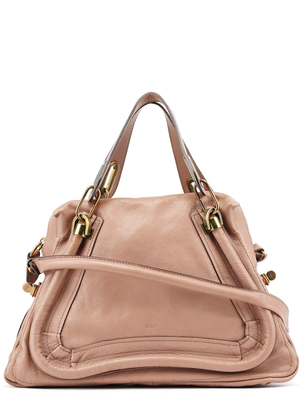 Old Rose Leather Paraty 2-Way Shoulder Bag