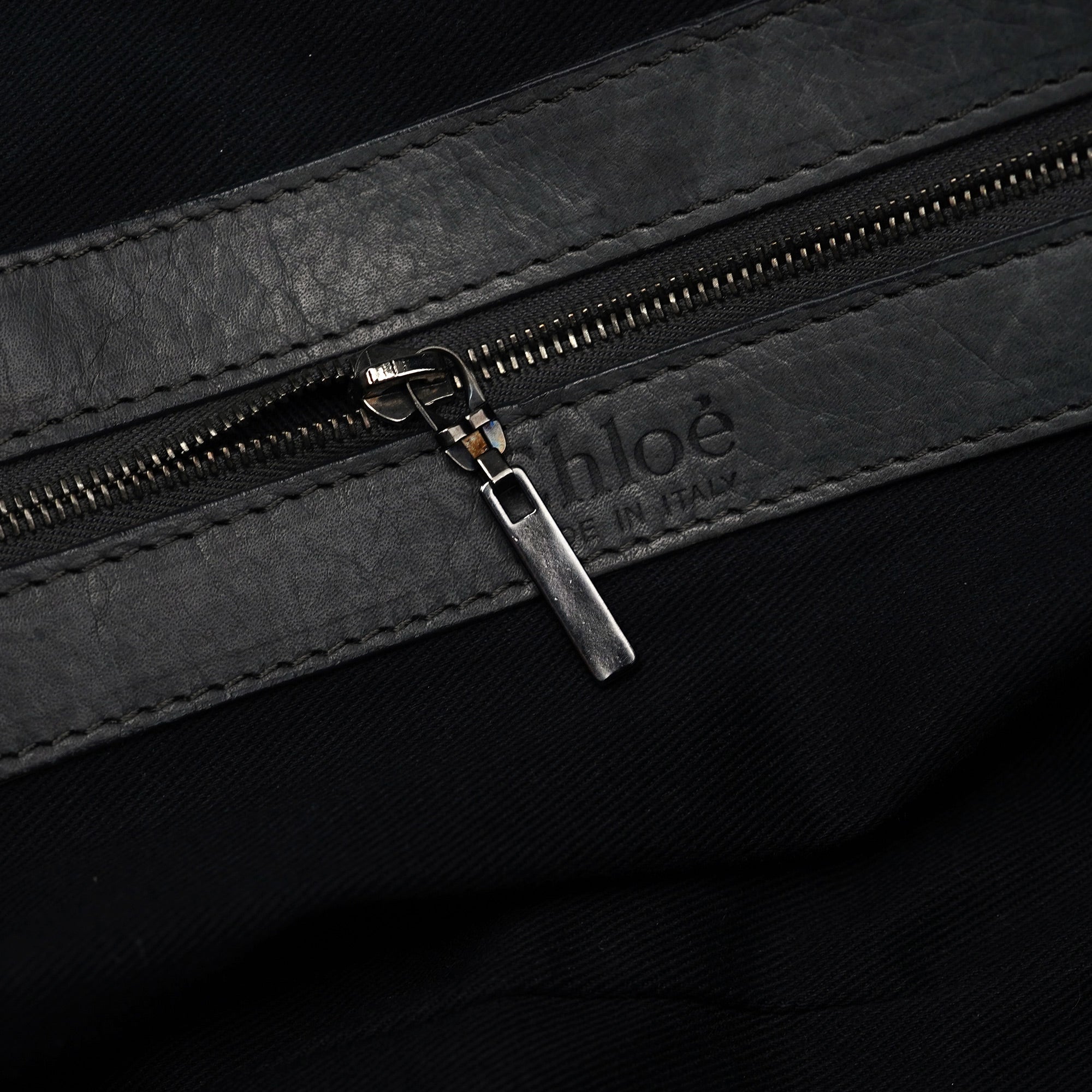 Olive Green Leather Silverado Shoulder Bag