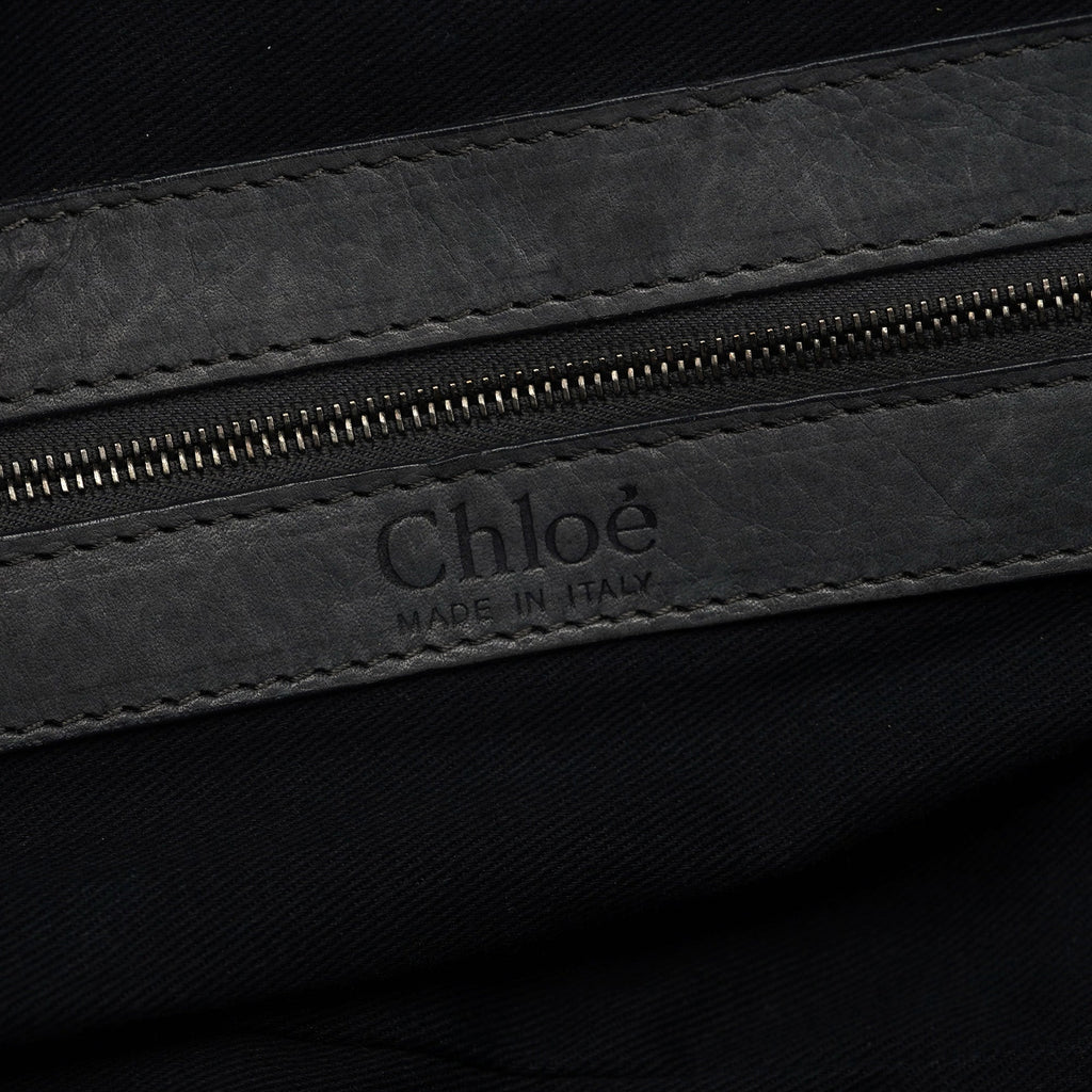 Olive Green Leather Silverado Shoulder Bag