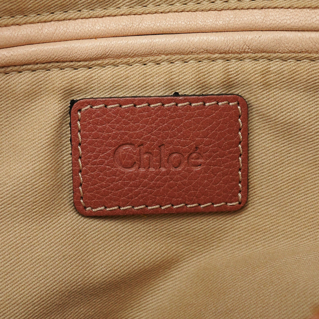 Pale Pink Leather Paraty 2-Way Bag