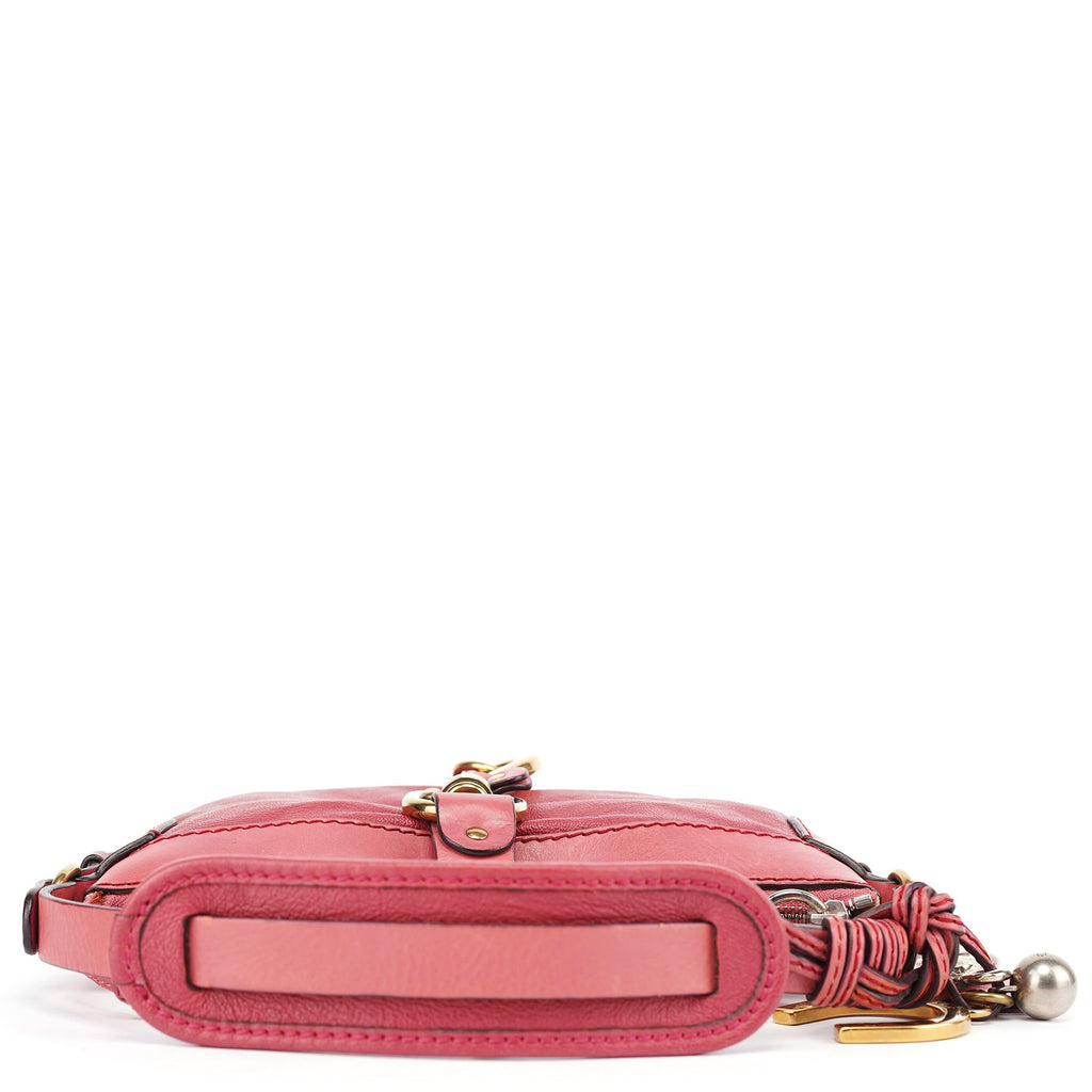 Pink Lambskin Kerala Shoulder Bag