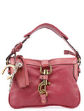 Pink Lambskin Kerala Shoulder Bag