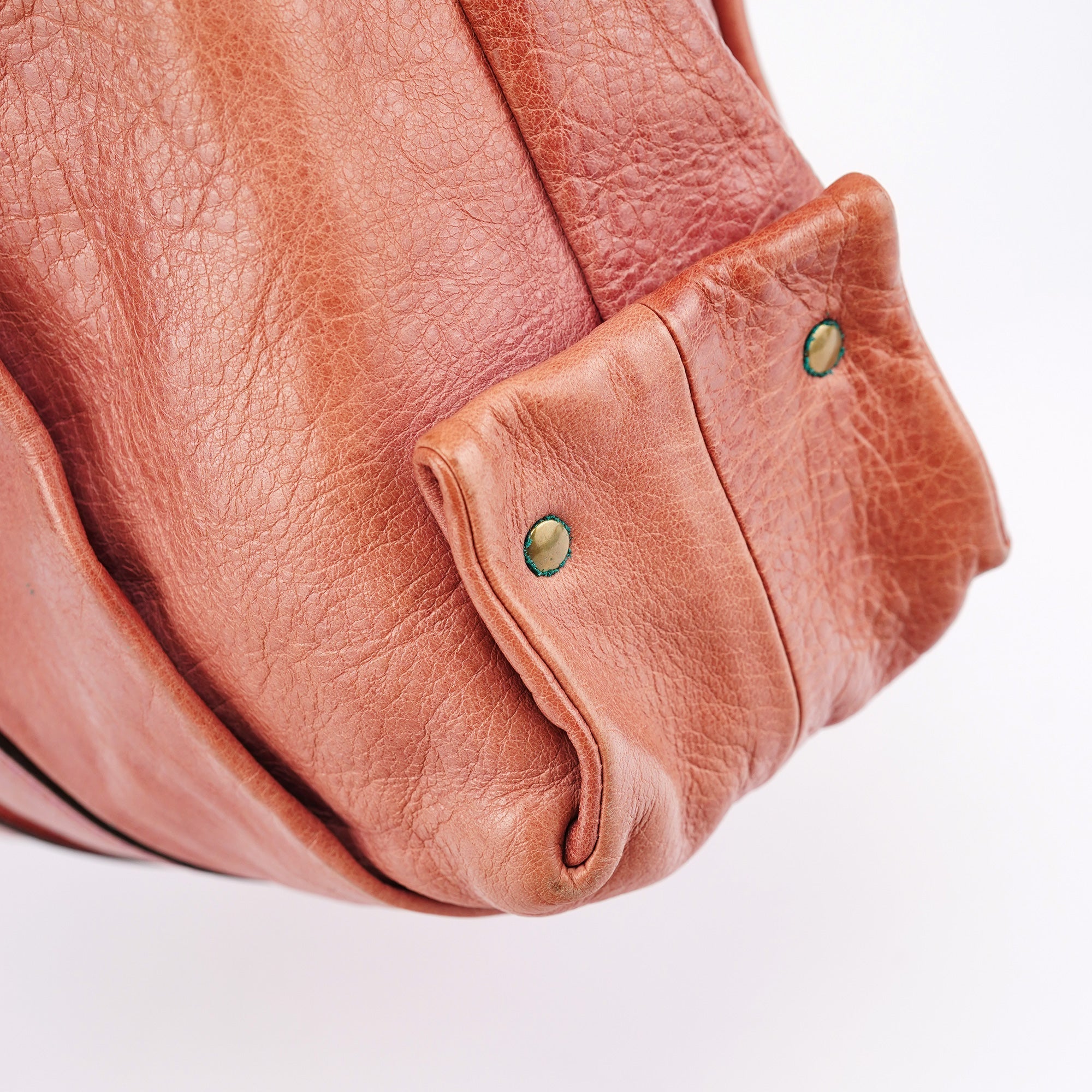 Pink Leather Héloise Hobo Shoulder Bag