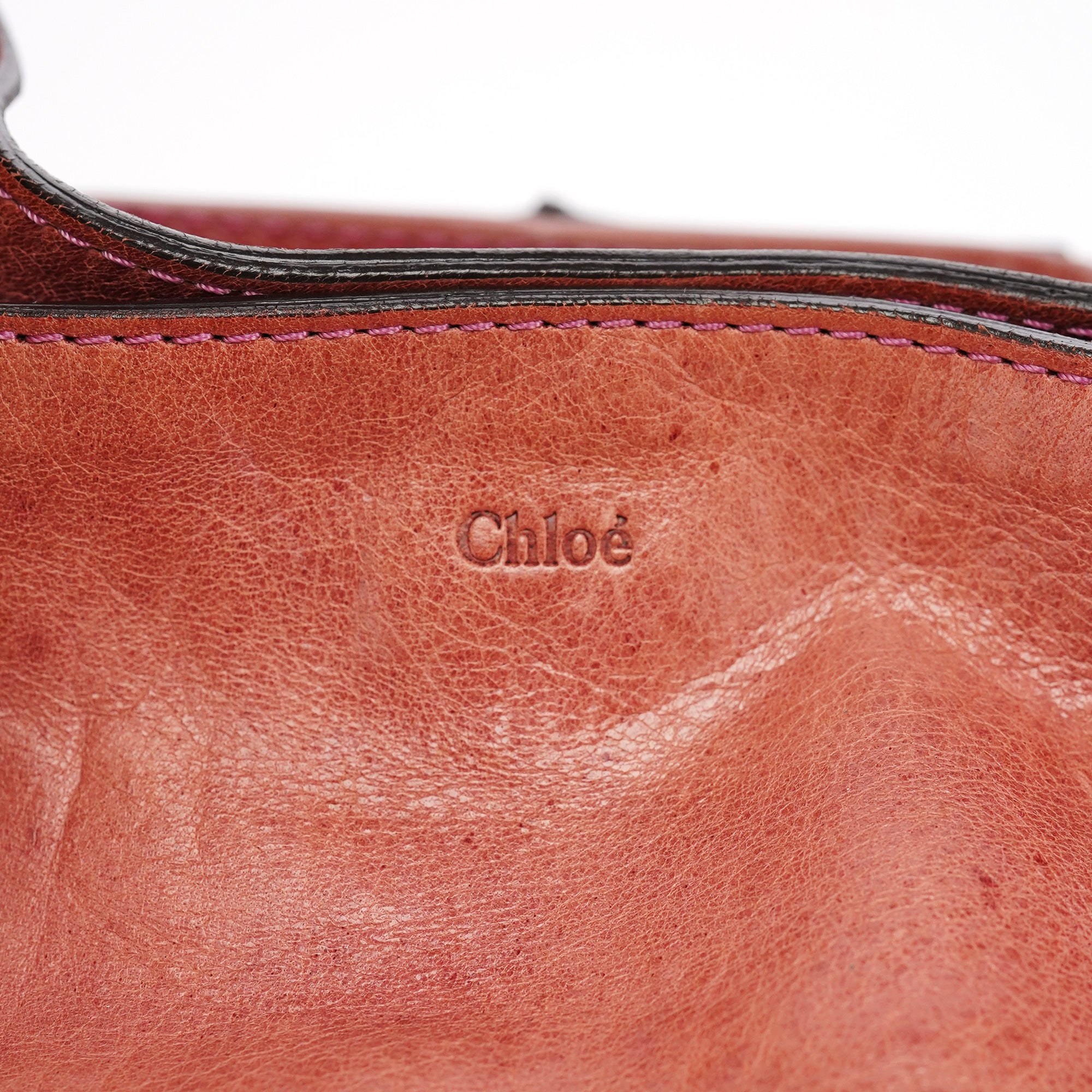 Pink Leather Héloise Hobo Shoulder Bag
