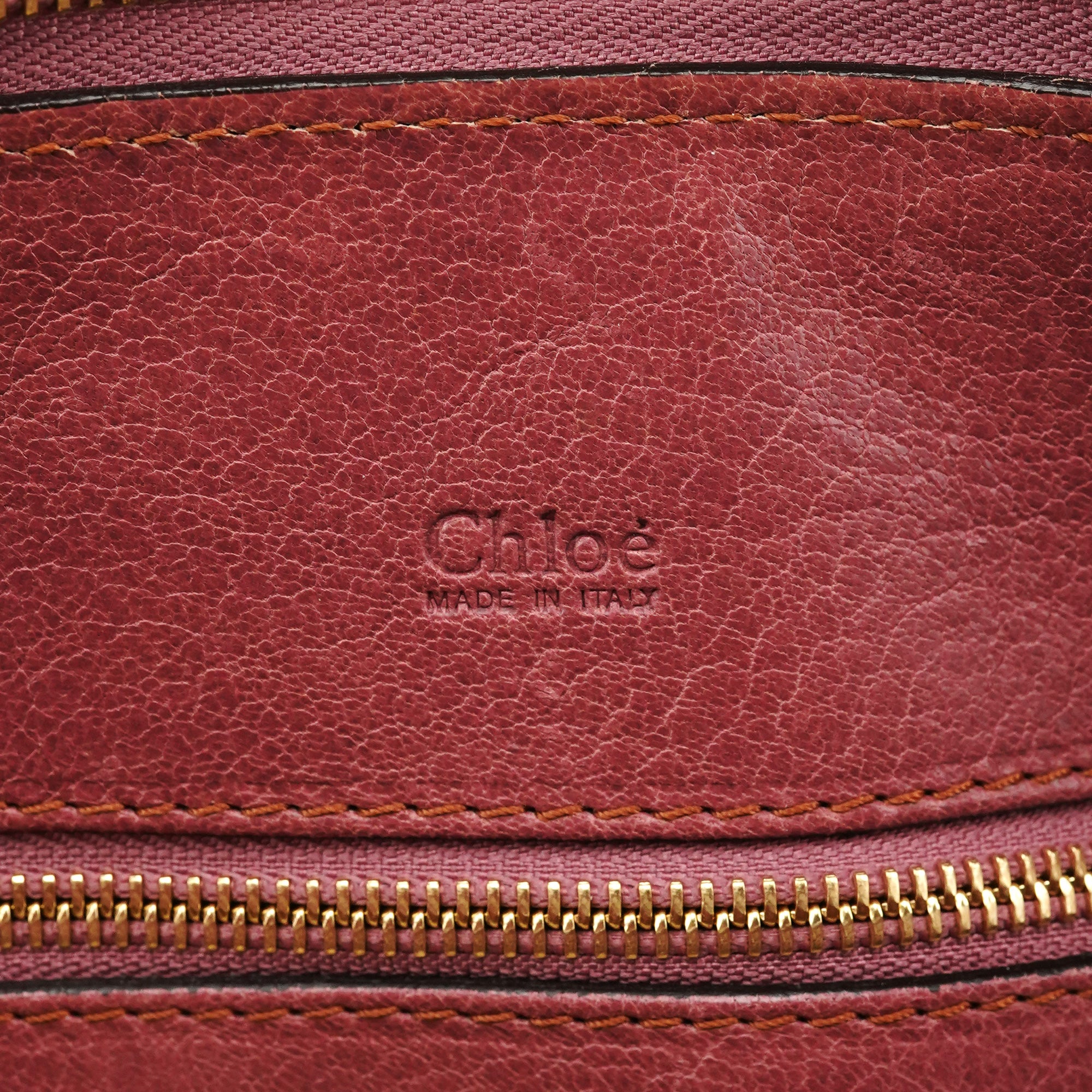 Pink Leather Heloise Tote Bag