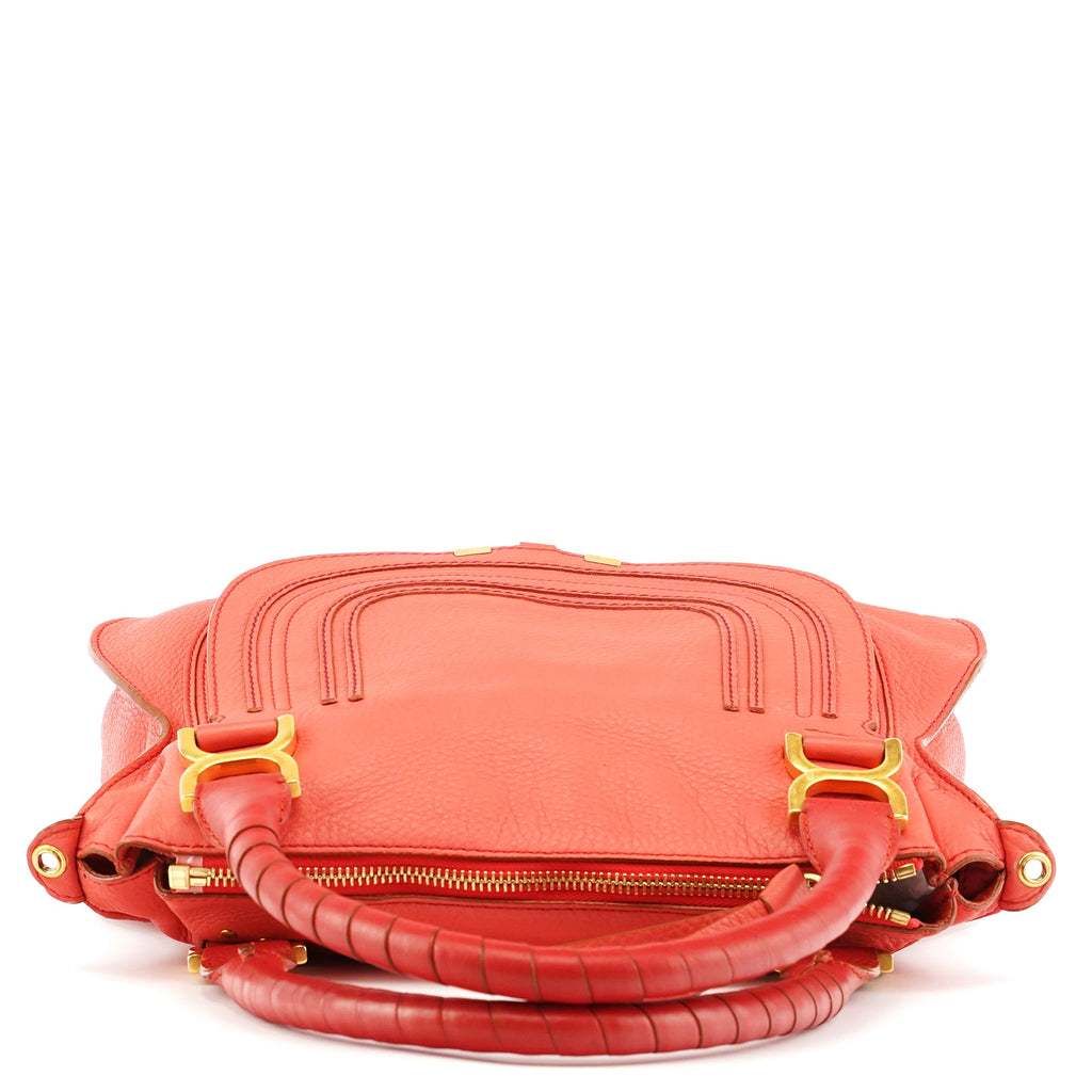 Hot Pink Leather Marcie 2-Way Bag