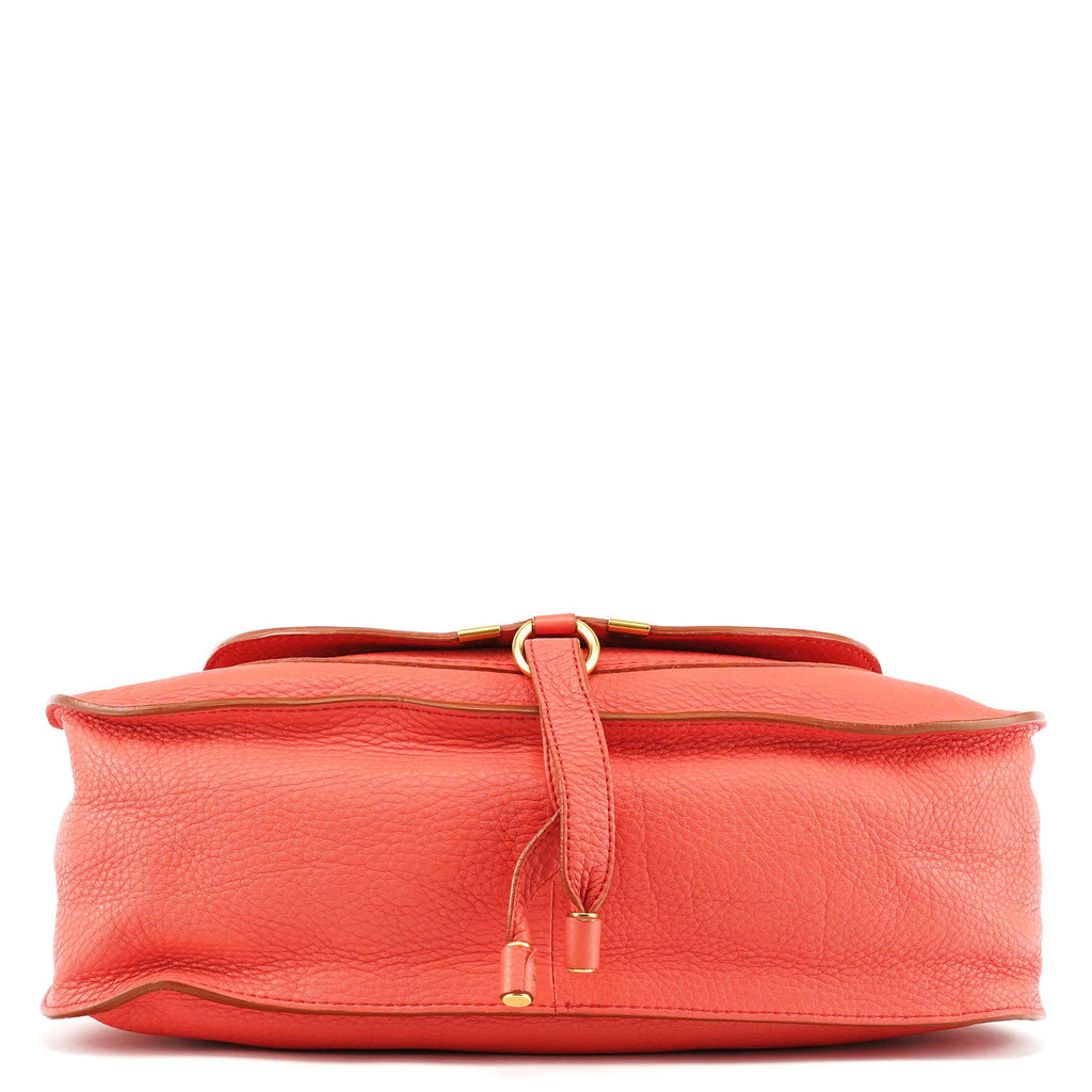 Hot Pink Leather Marcie 2-Way Bag