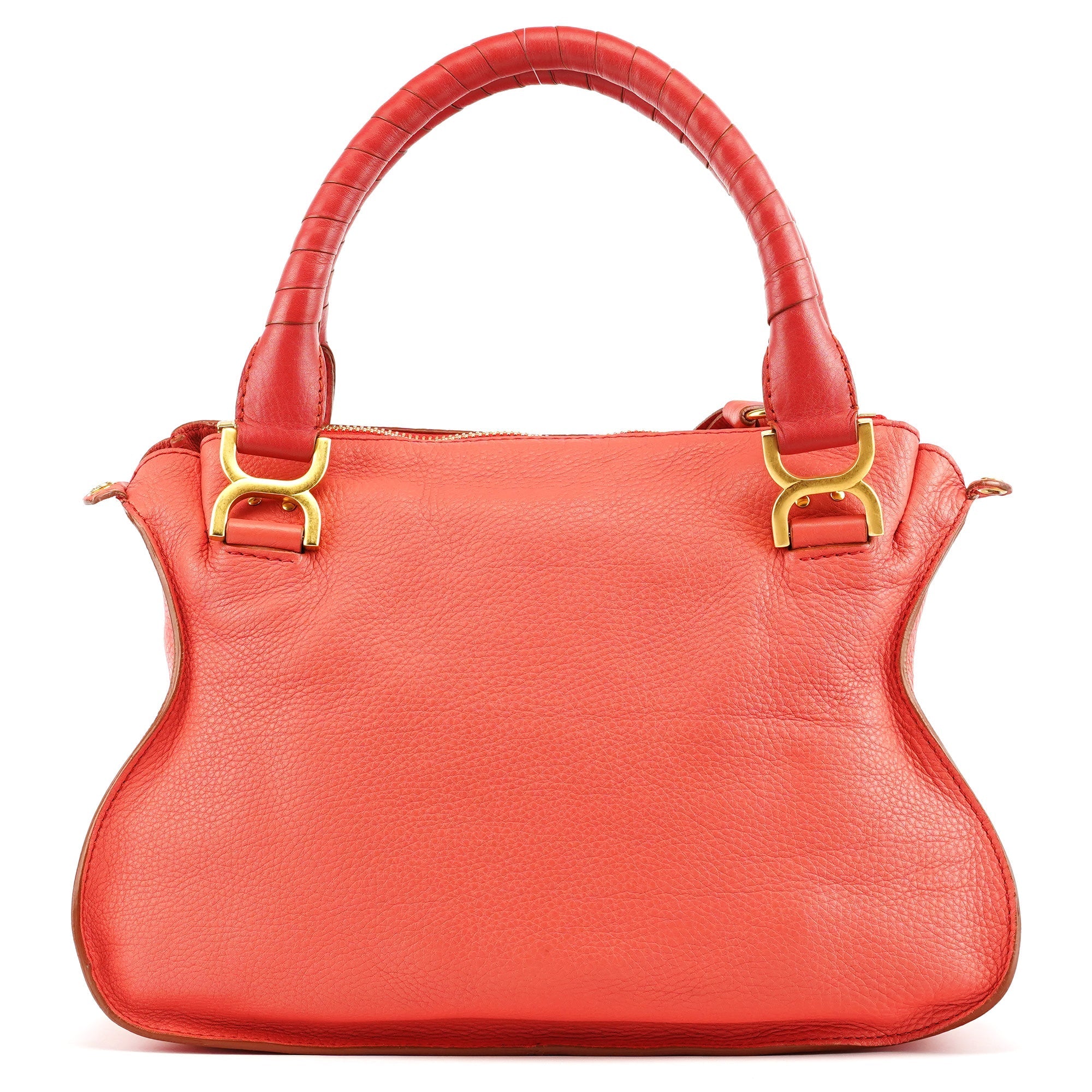 Hot Pink Leather Marcie 2-Way Bag