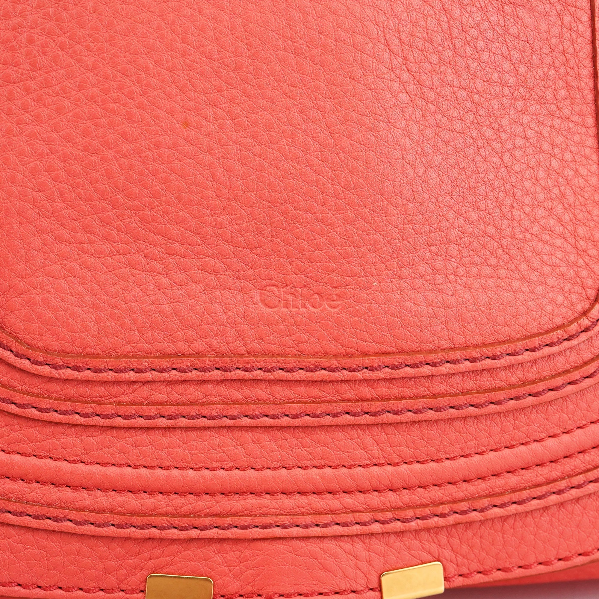 Hot Pink Leather Marcie 2-Way Bag