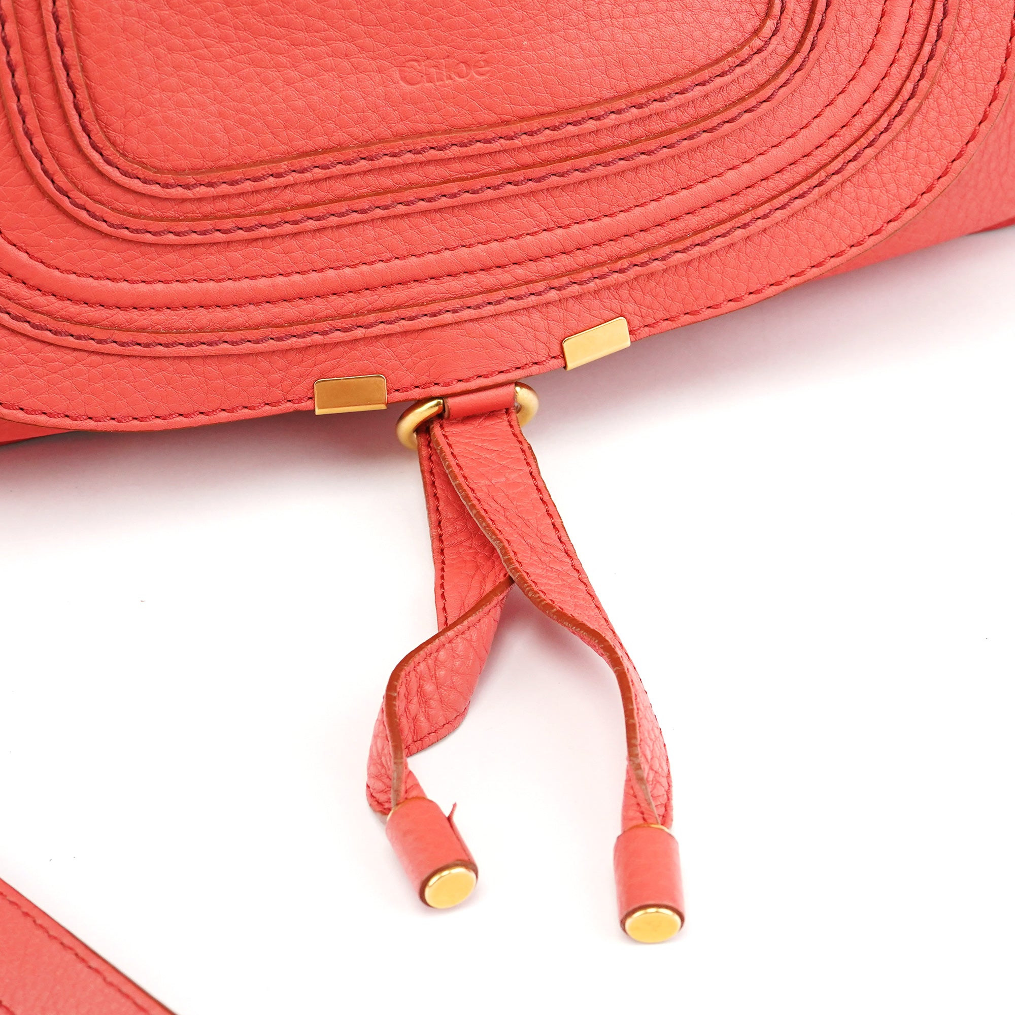Hot Pink Leather Marcie 2-Way Bag