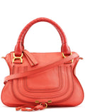 Hot Pink Leather Marcie 2-Way Bag