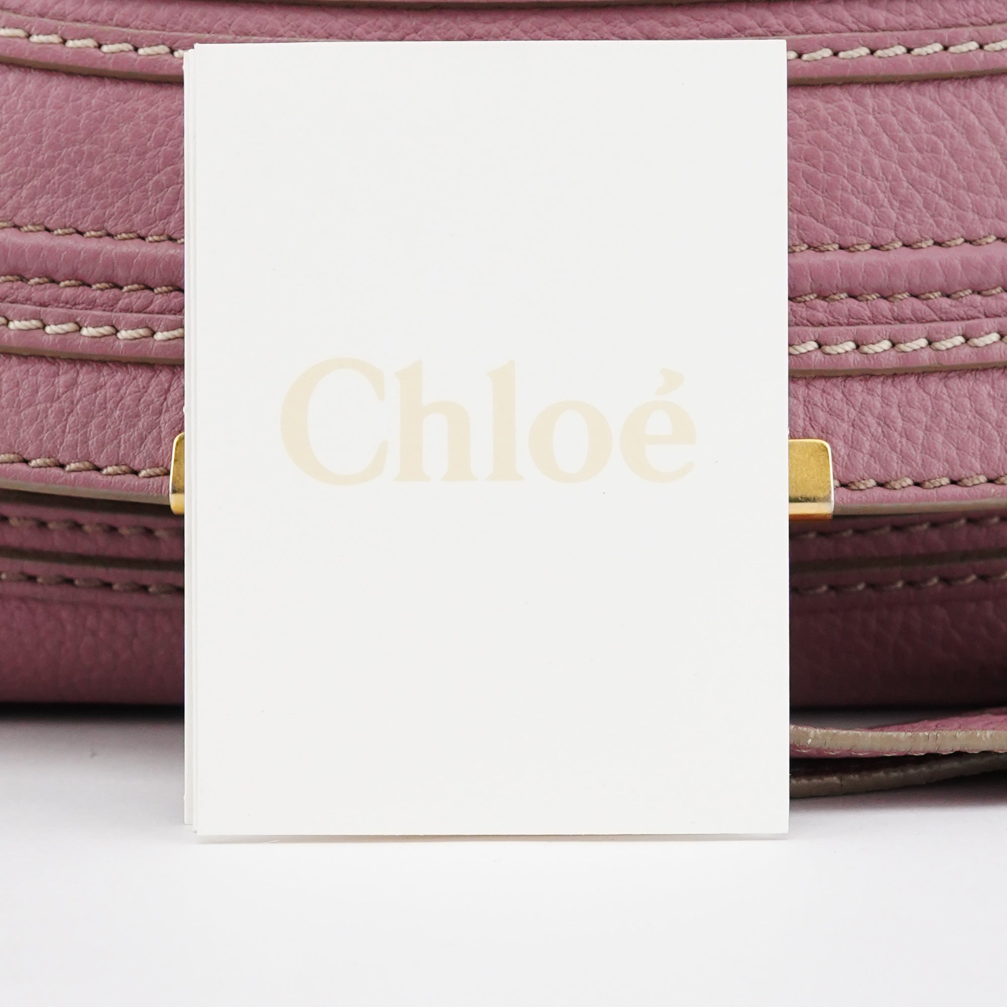 Pink Leather Marcie 2-Way Bag