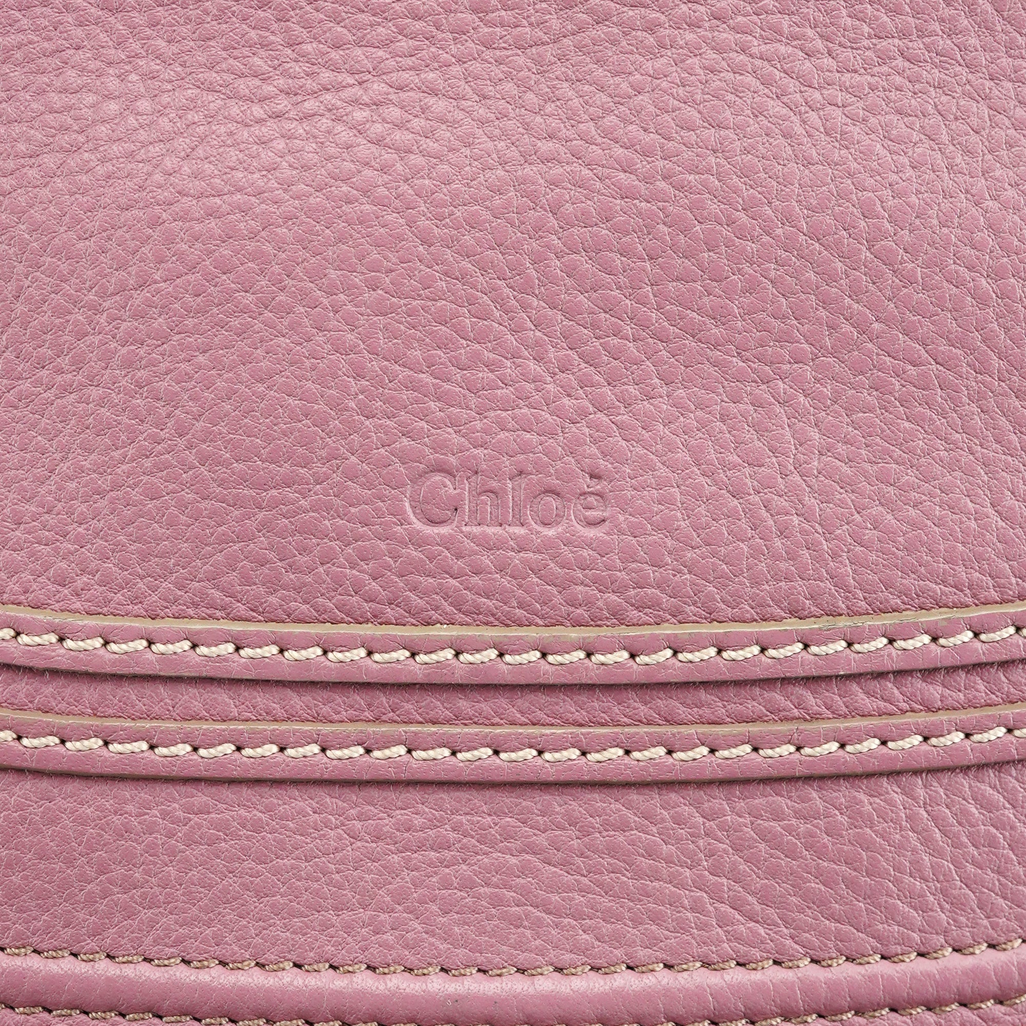 Pink Leather Marcie 2-Way Bag