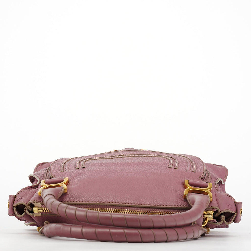 Pink Leather Marcie 2-Way Shoulder Bag