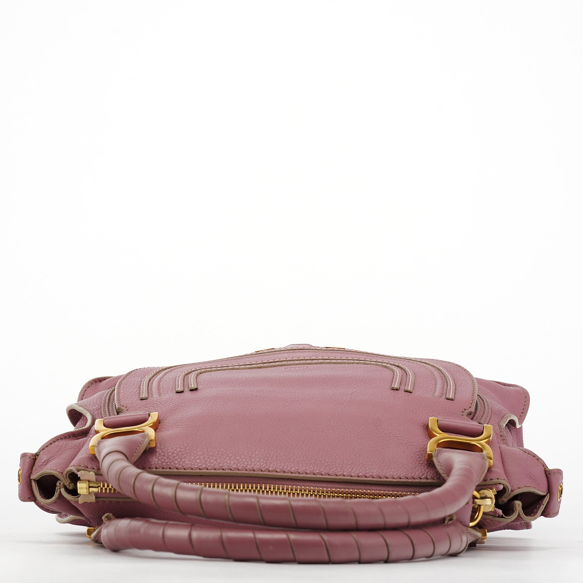 Pink Leather Marcie 2-Way Shoulder Bag