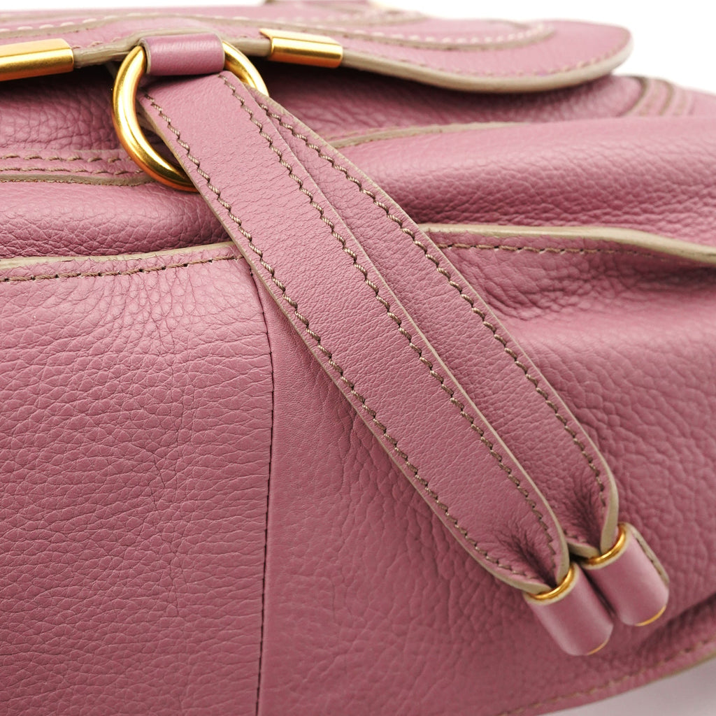 Pink Leather Marcie 2-Way Shoulder Bag