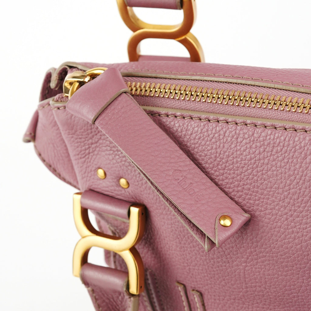 Pink Leather Marcie 2-Way Shoulder Bag