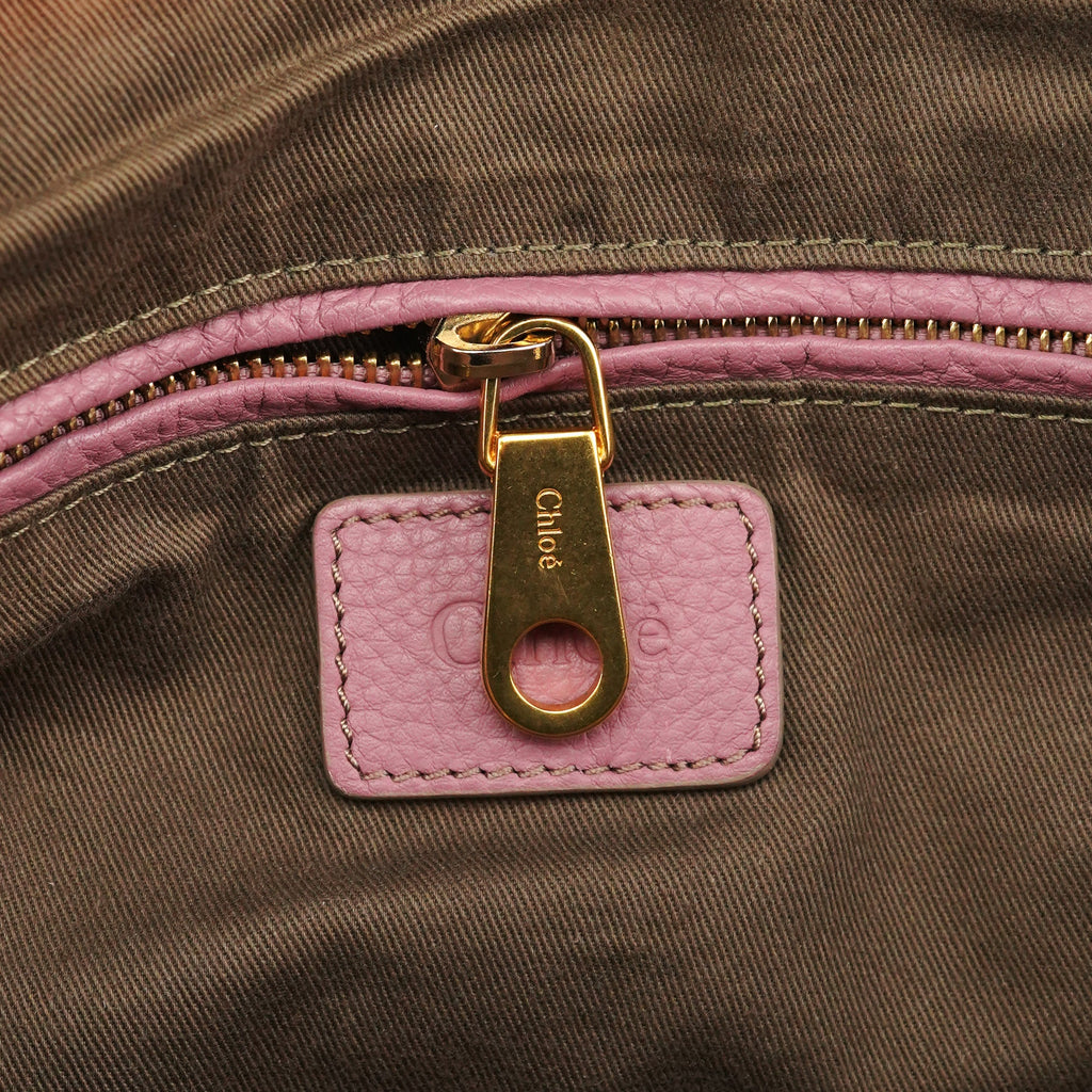 Pink Leather Marcie 2-Way Shoulder Bag