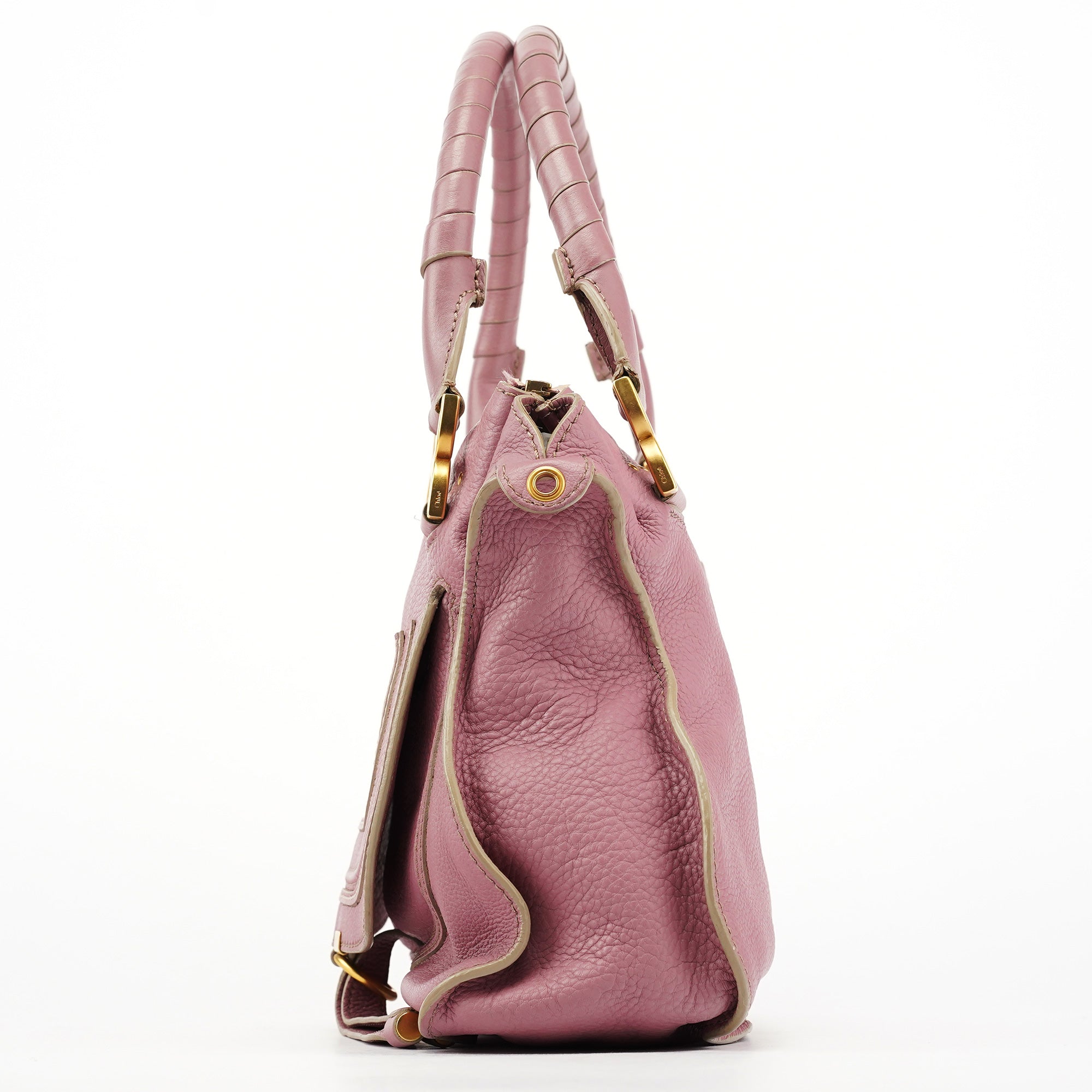 Pink Leather Marcie 2-Way Shoulder Bag