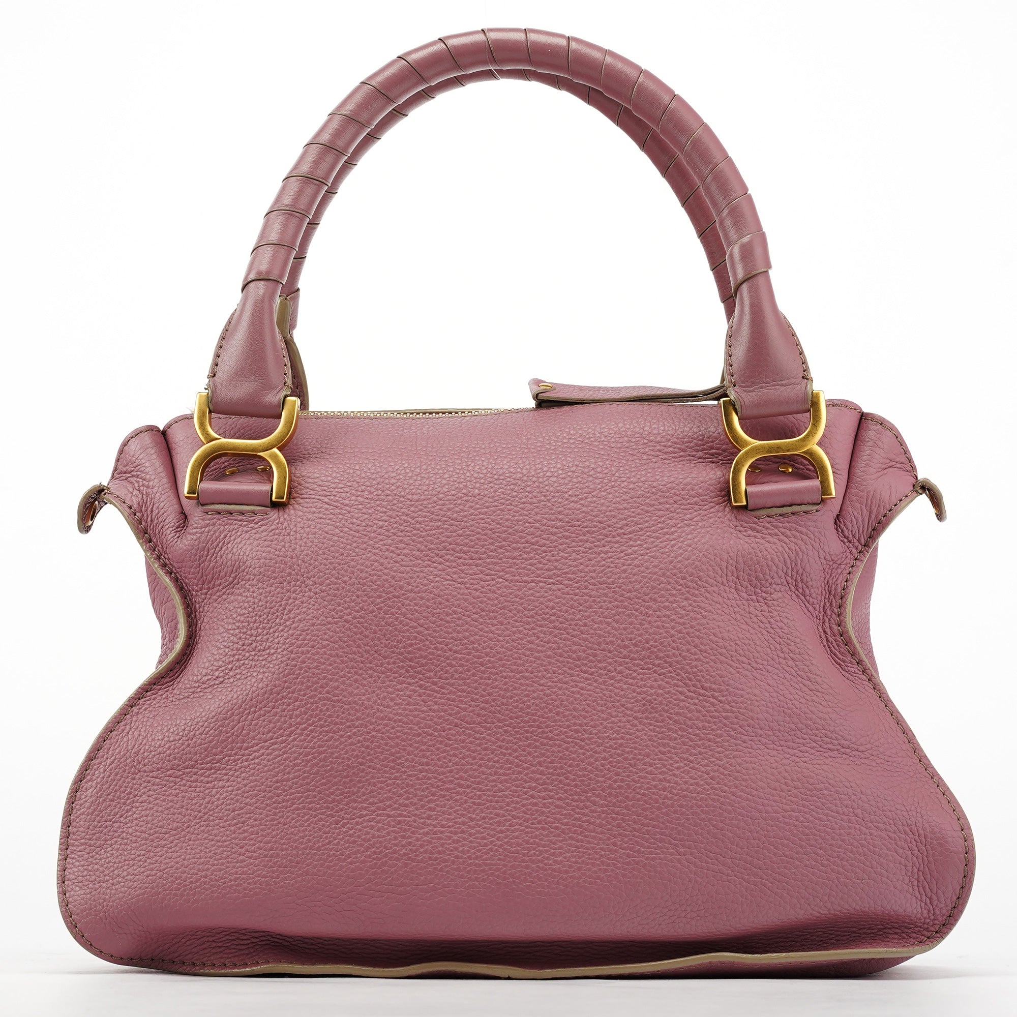 Pink Leather Marcie 2-Way Shoulder Bag