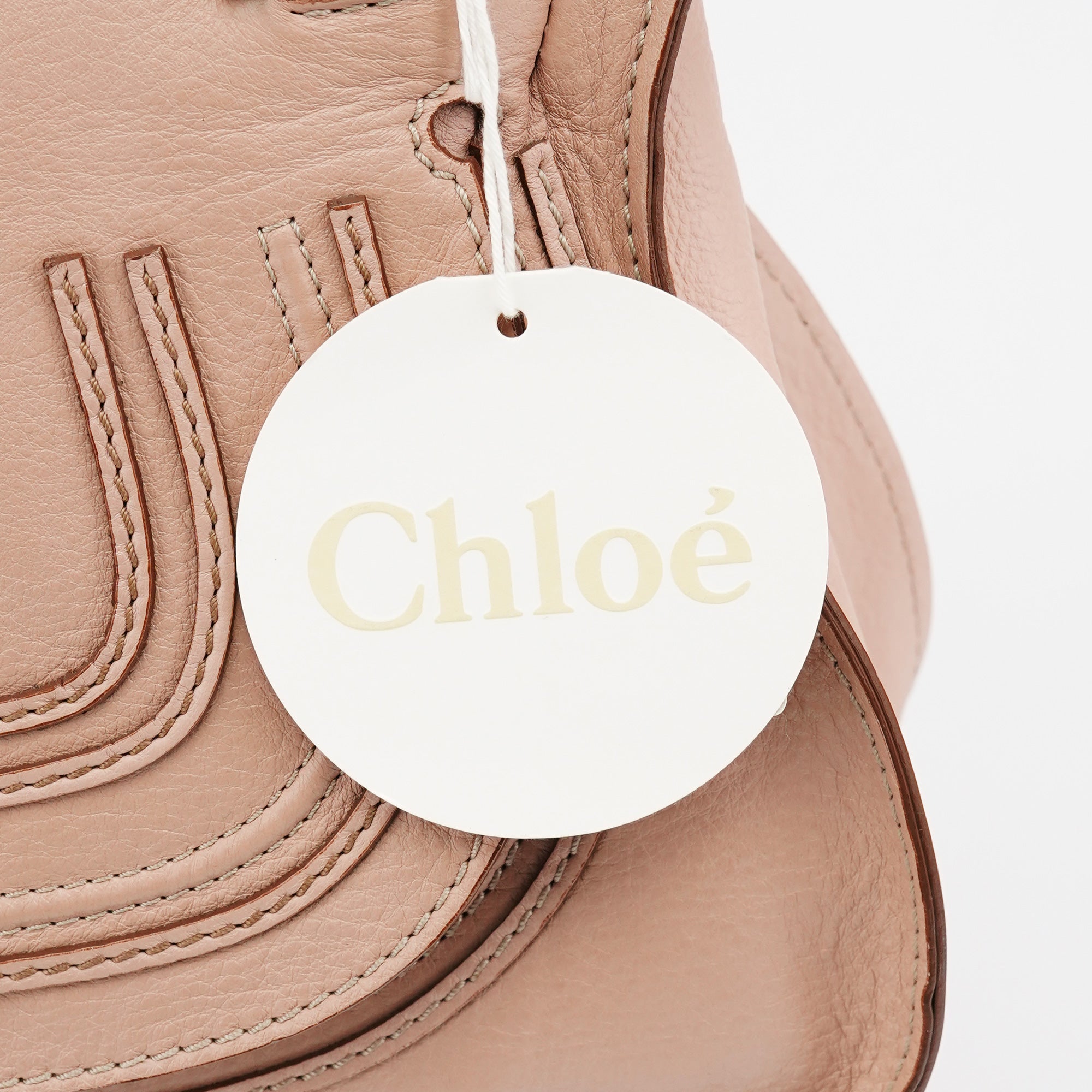 Soft Pink Leather Marcie Shoulder Bag