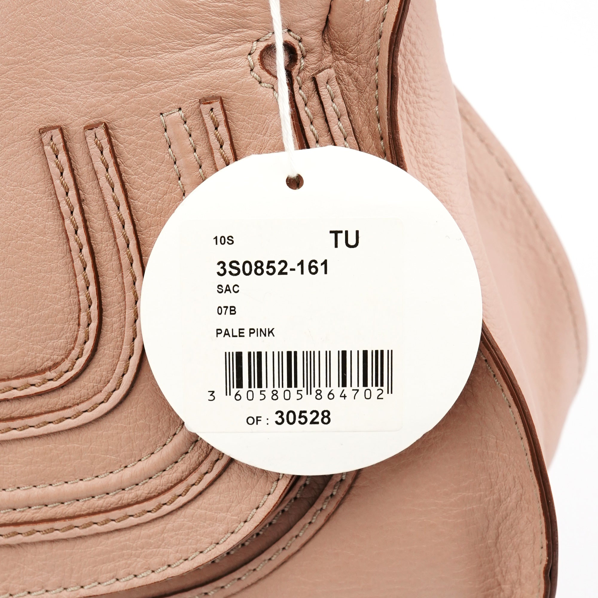 Soft Pink Leather Marcie Shoulder Bag