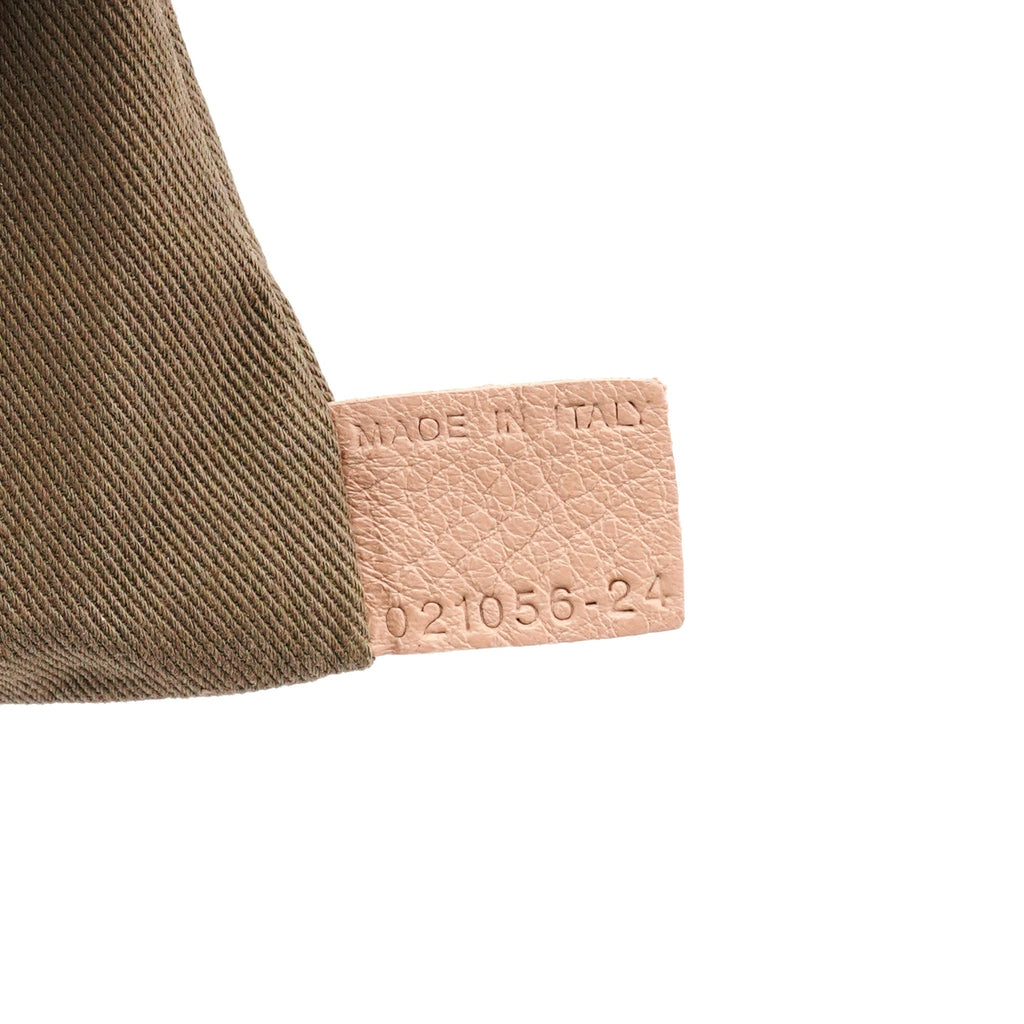 Soft Pink Leather Marcie Shoulder Bag