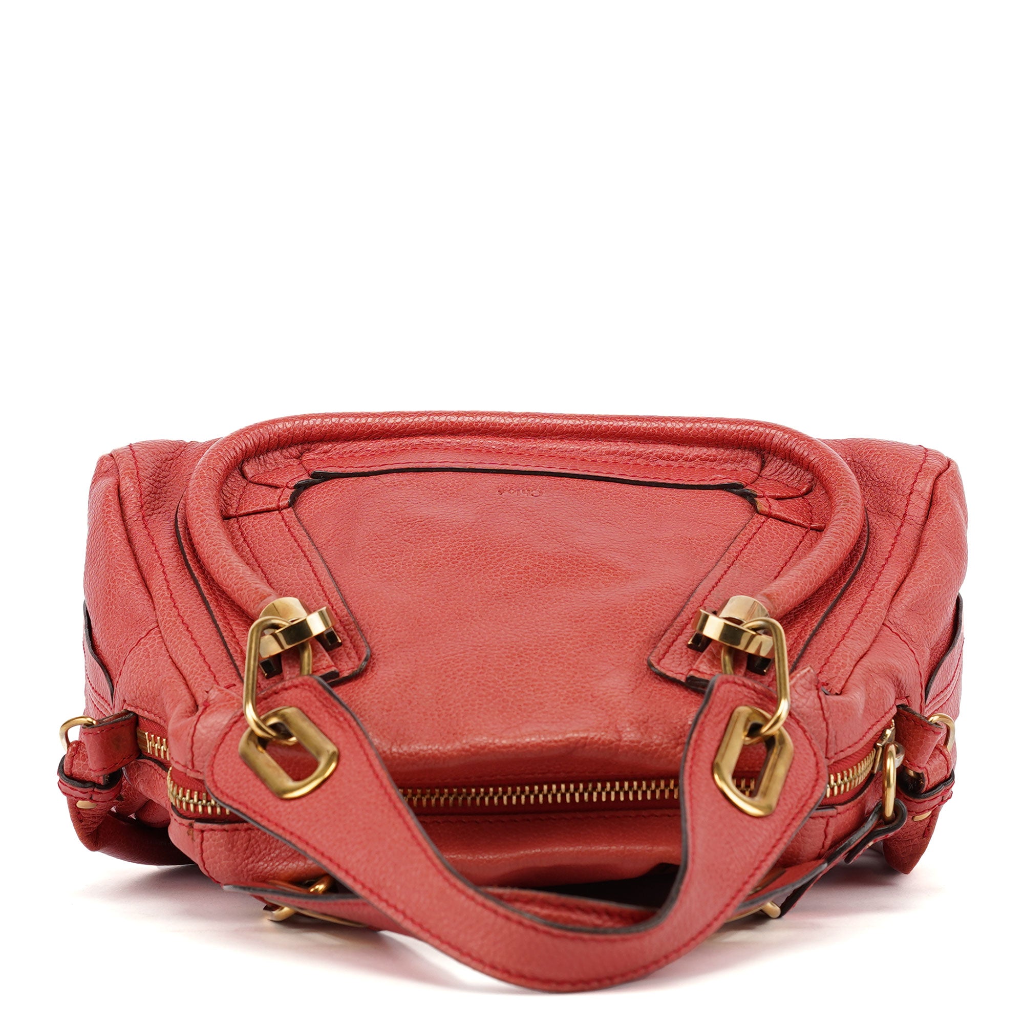 Pink Leather Paraty 2-Way Shoulder Bag