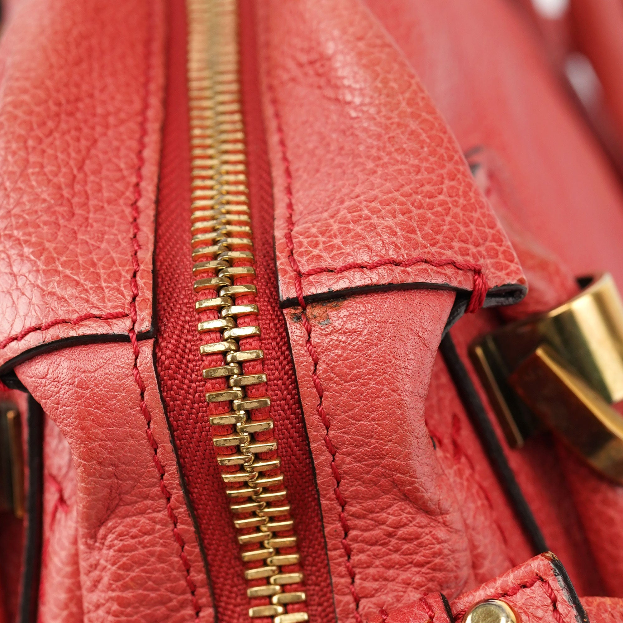 Pink Leather Paraty 2-Way Shoulder Bag