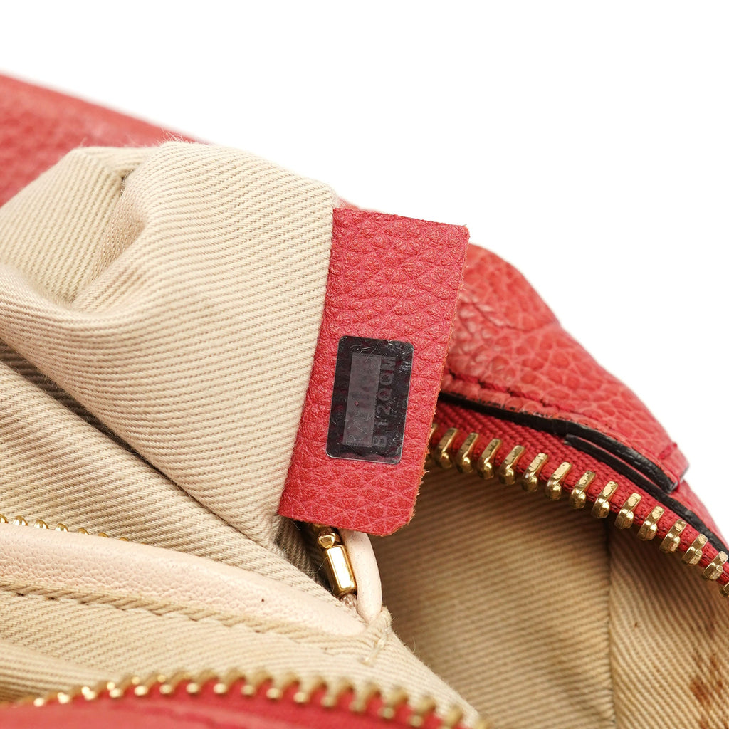 Pink Leather Paraty 2-Way Shoulder Bag