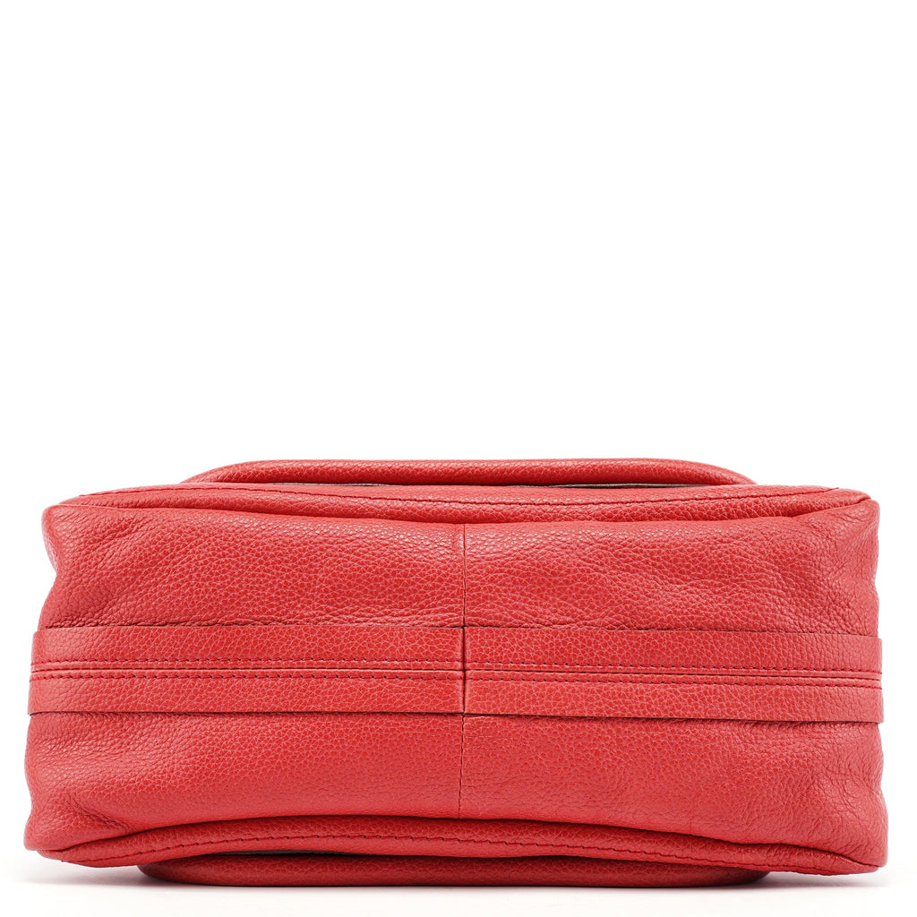 Pink Leather Paraty 2-Way Shoulder Bag