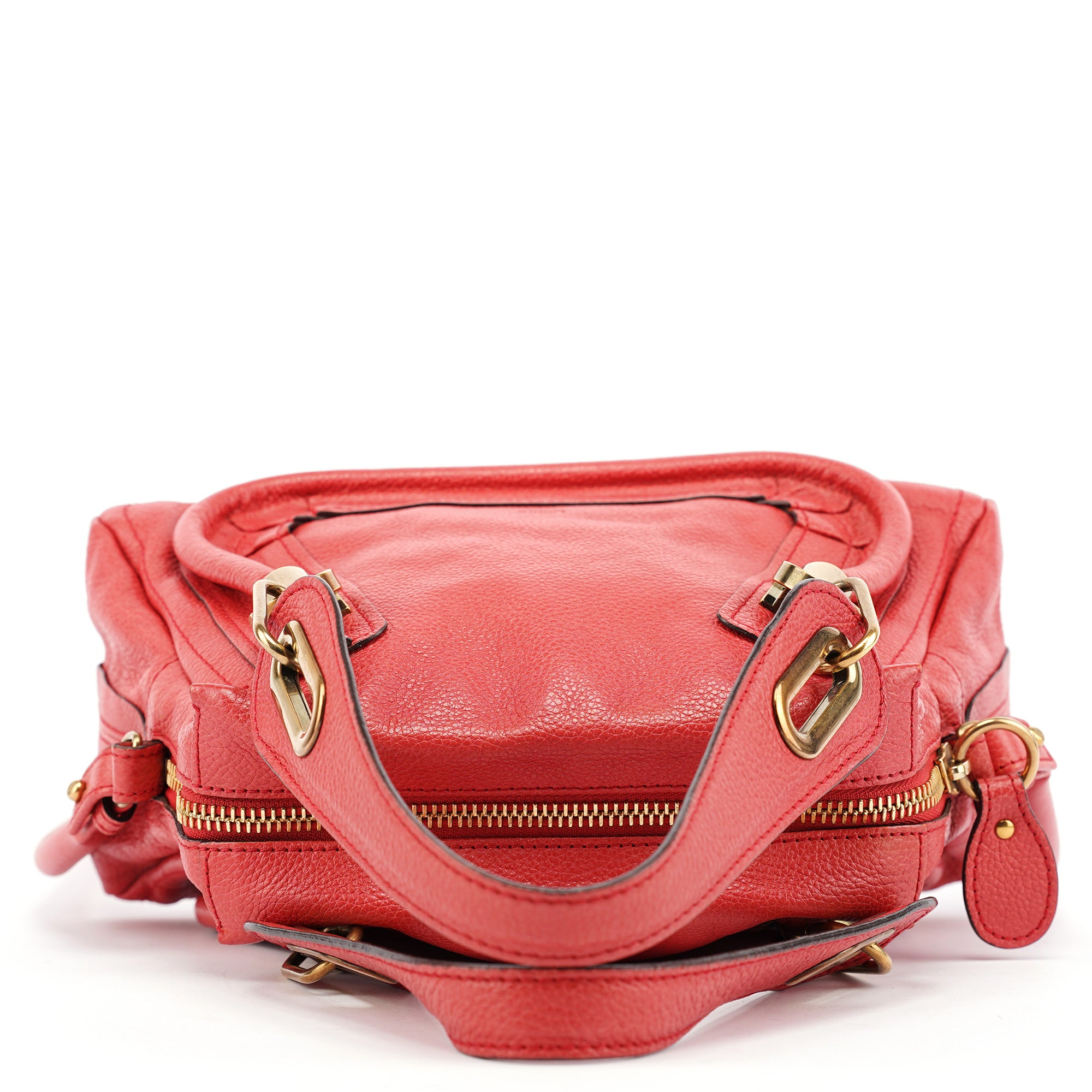 Pink Leather Paraty 2-Way Shoulder Bag