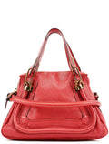Pink Leather Paraty 2-Way Shoulder Bag