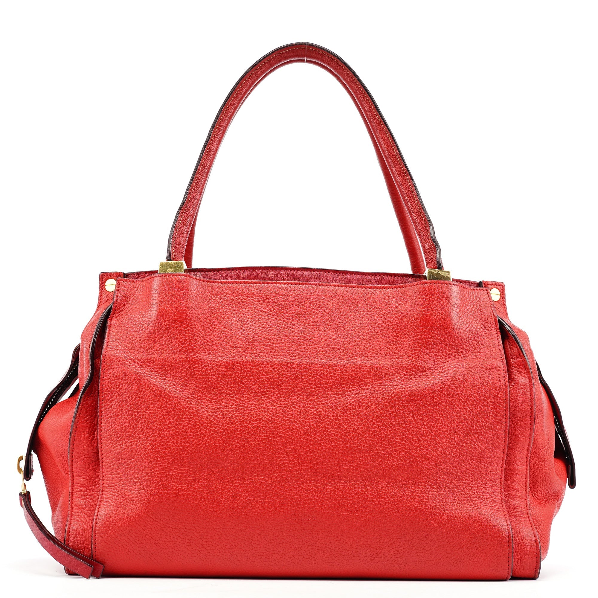 Pink Leather Paraty 2-Way Shoulder Bag