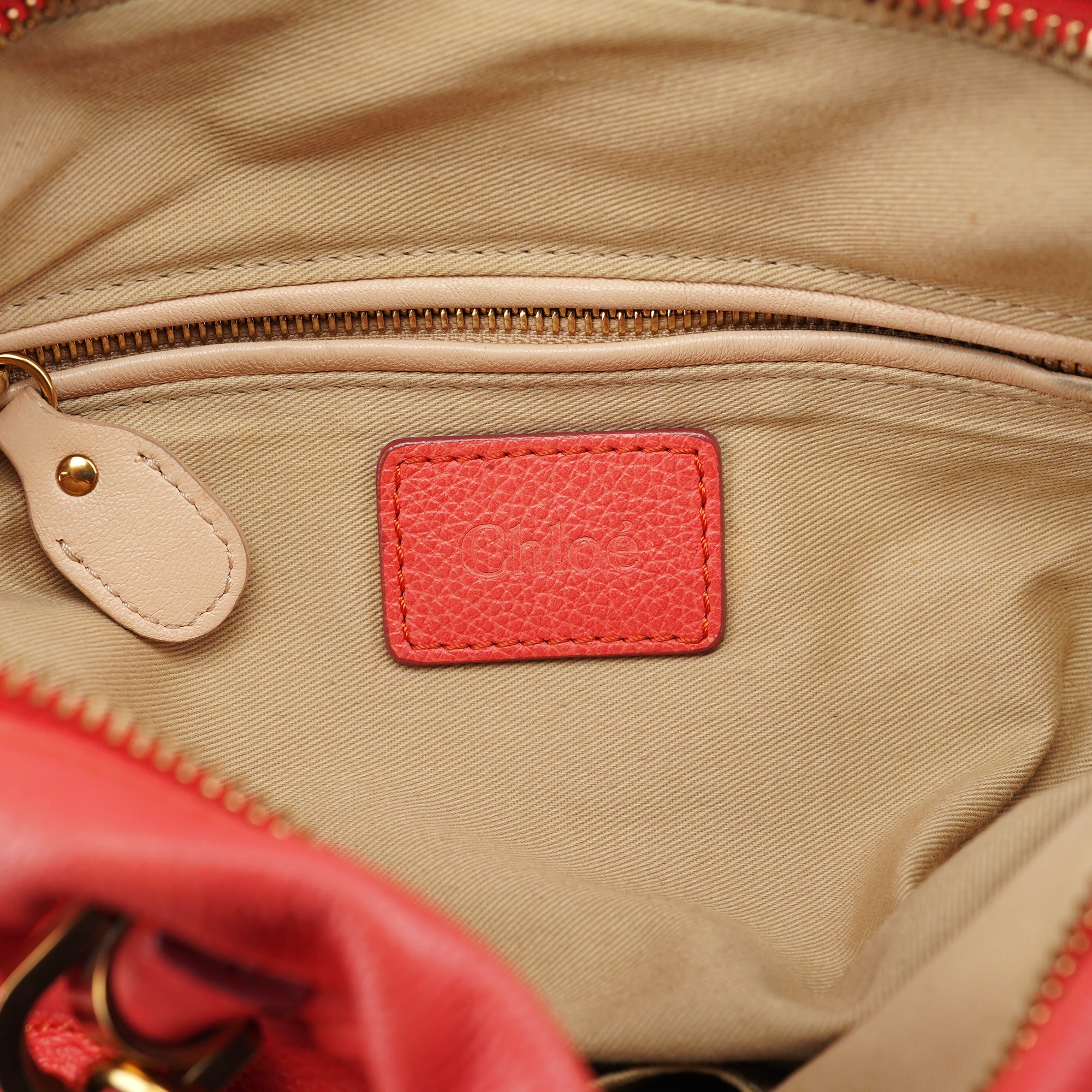 Pink Leather Paraty 2-Way Shoulder Bag