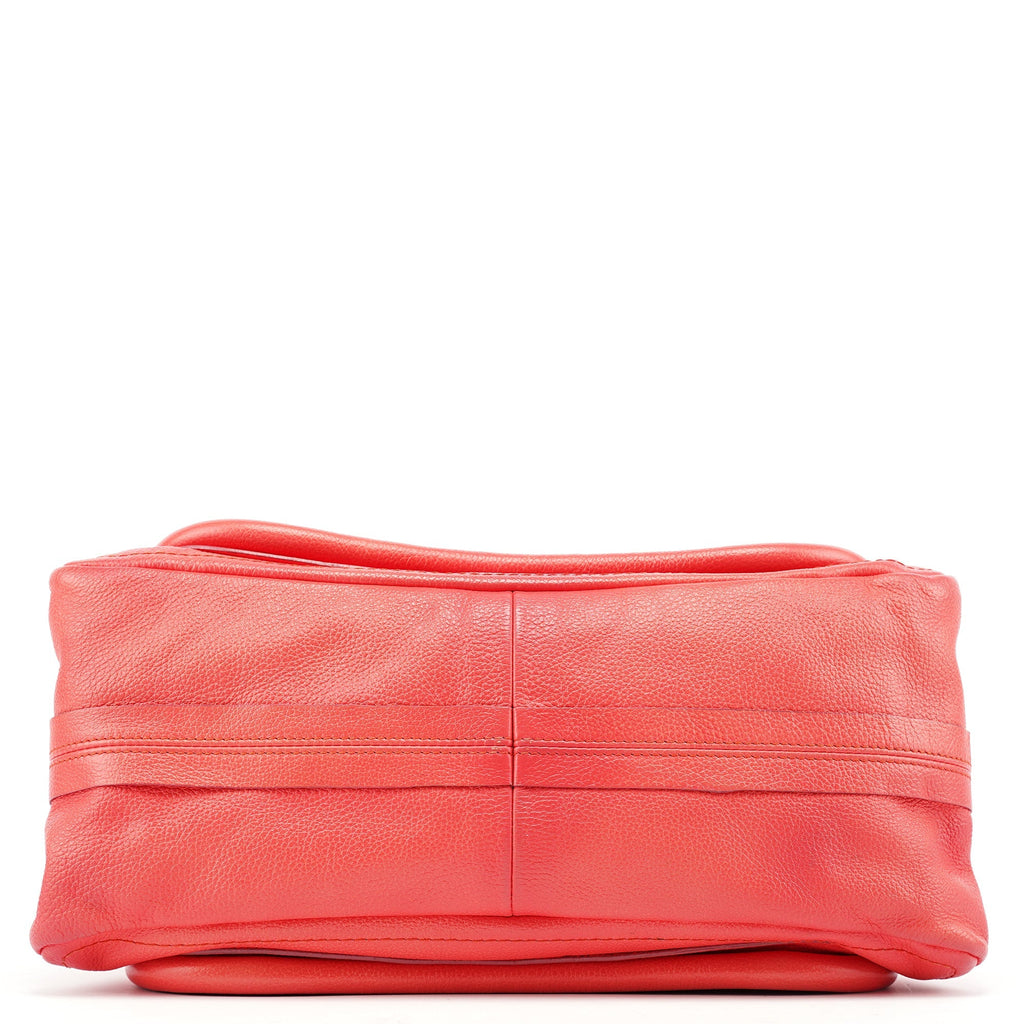 Pink Leather Paraty 2-Way Shoulder Bag