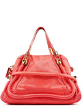 Pink Leather Paraty 2-Way Shoulder Bag
