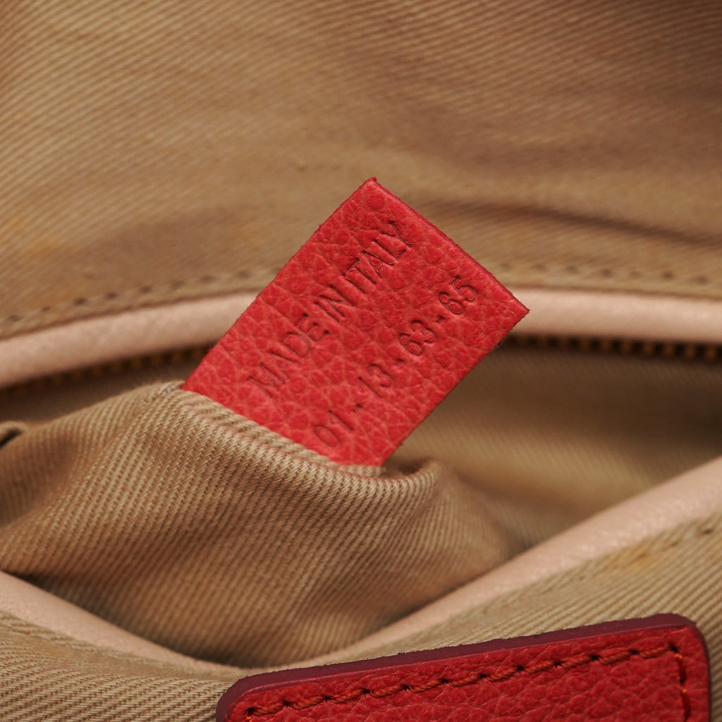 Pink Leather Paraty 2-Way Shoulder Bag