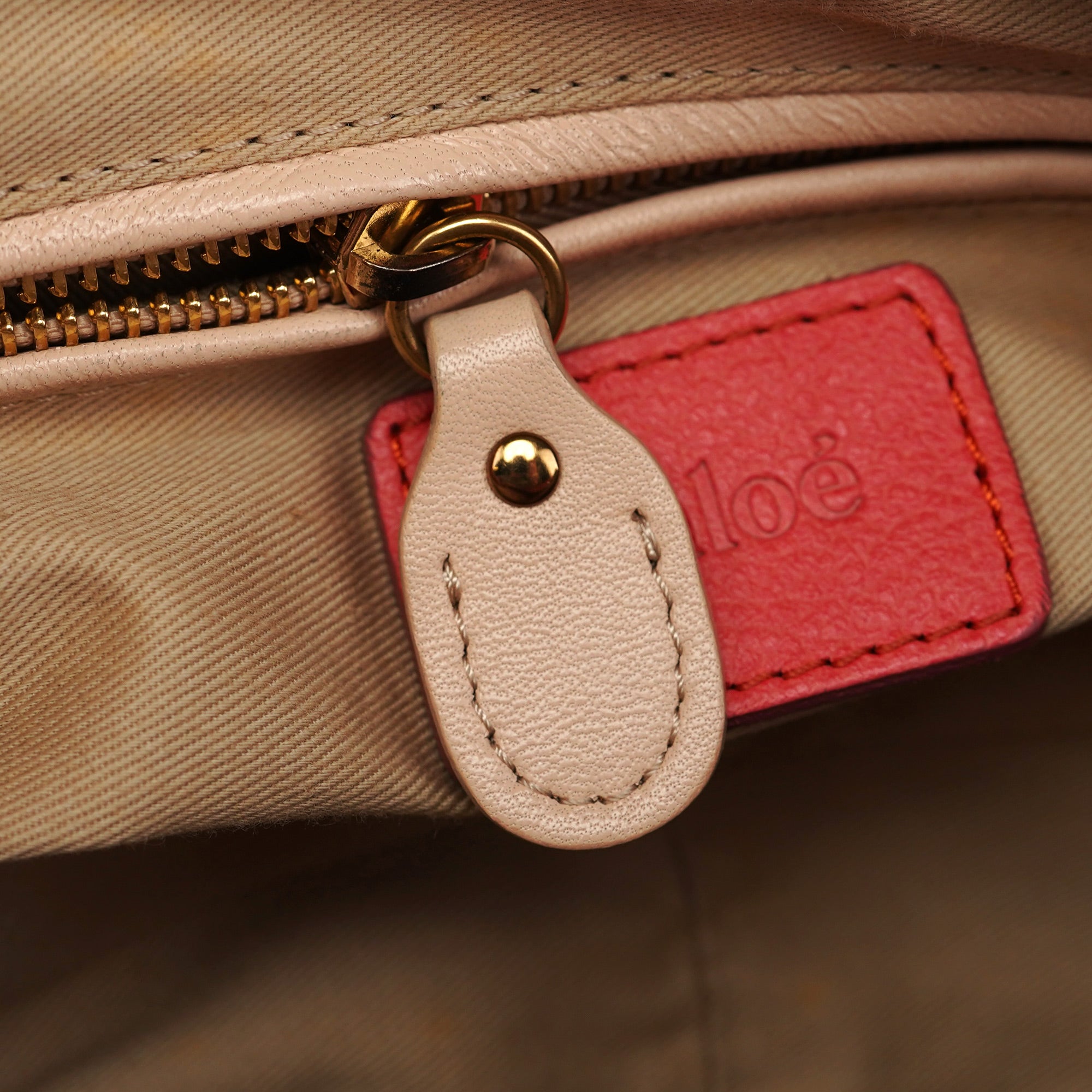 Pink Leather Paraty 2-Way Shoulder Bag